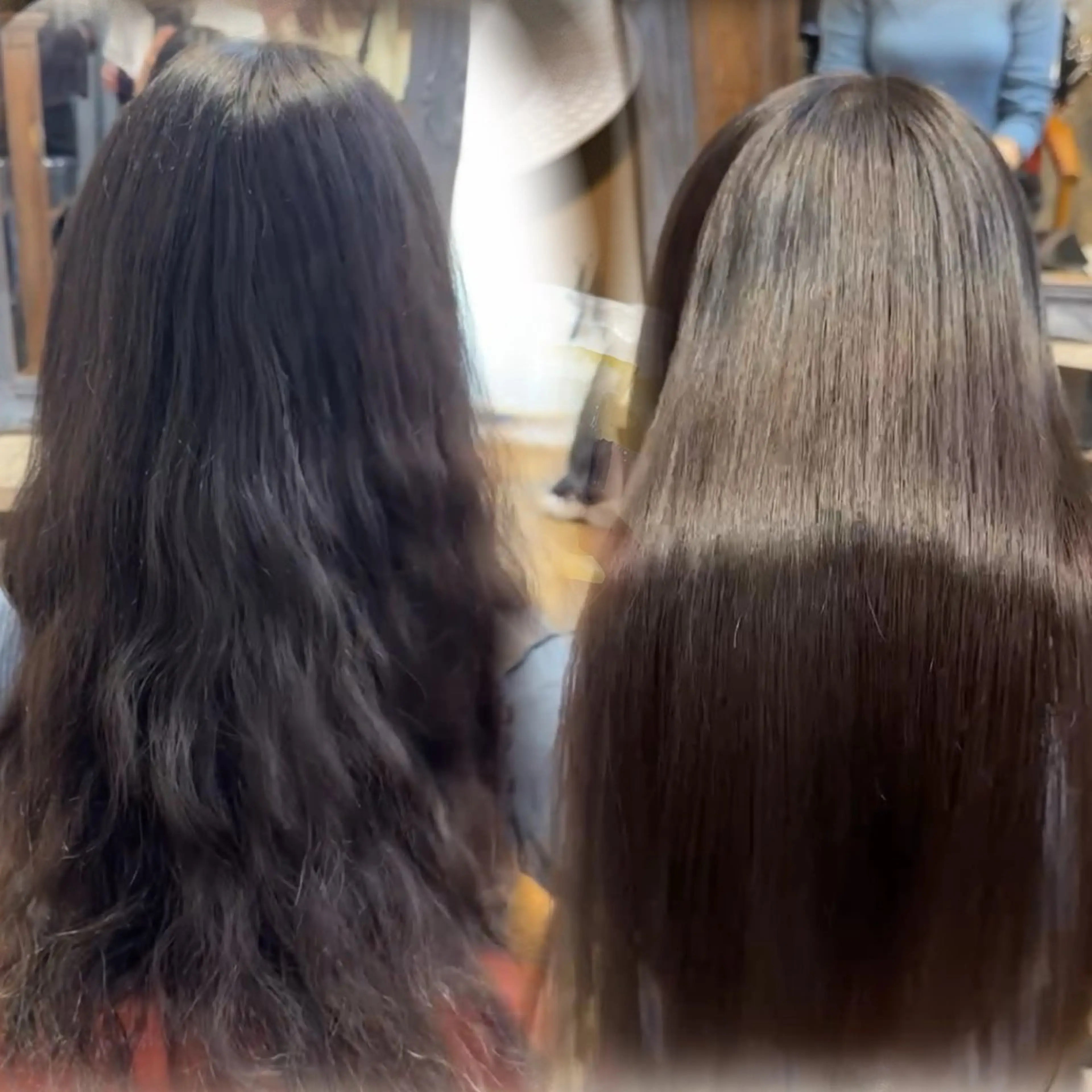 セミロング 福士 未来のヘアスタイル