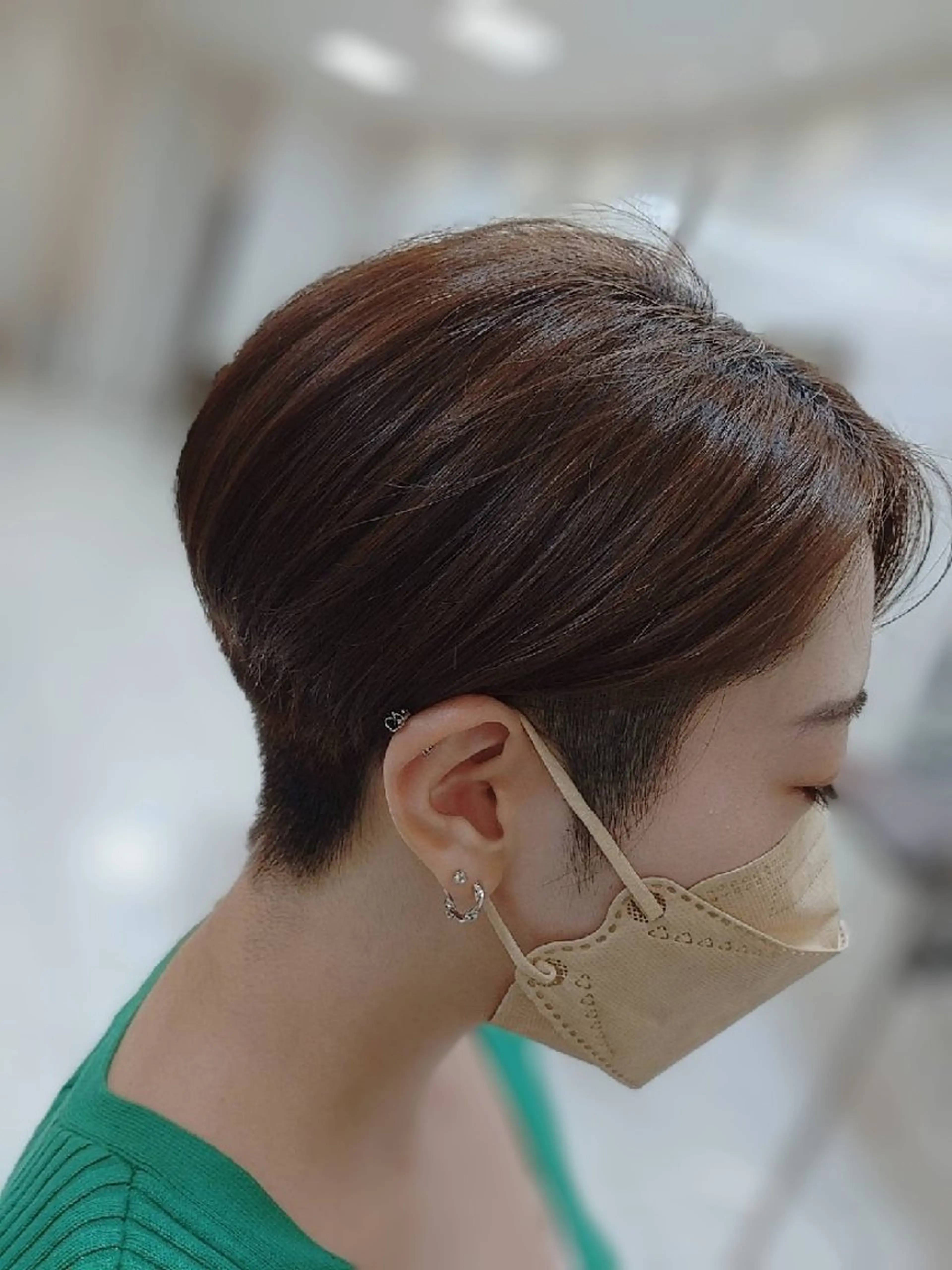 ショート 縮毛矯正✨艶髪　 シノハラ✨髪質改善のヘアスタイル