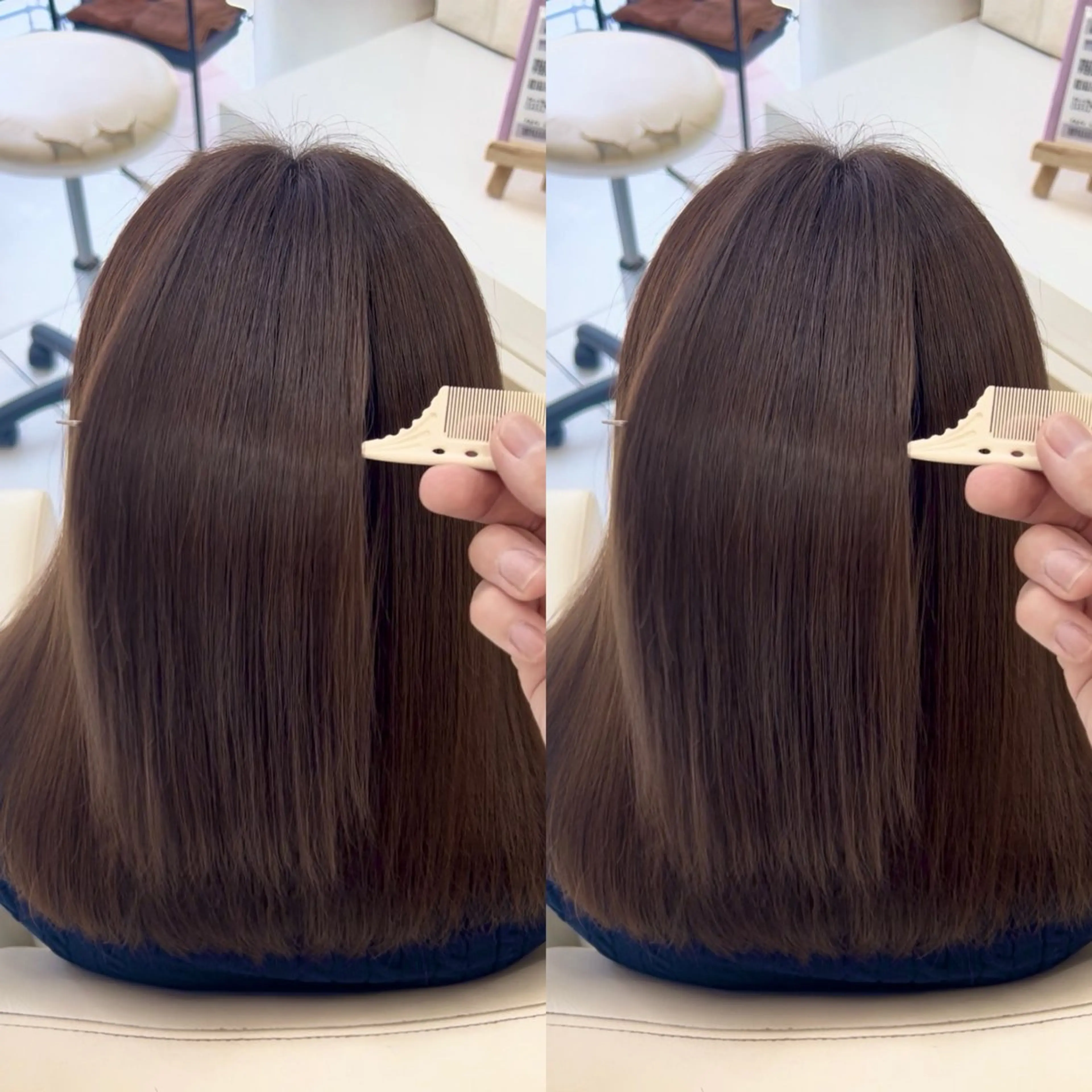 ロング 髪質改善 カット ヘアカラー トリートメント ヘッドスパ 🫧髪質改善 縮毛矯正特化🫧中西のヘアスタイル