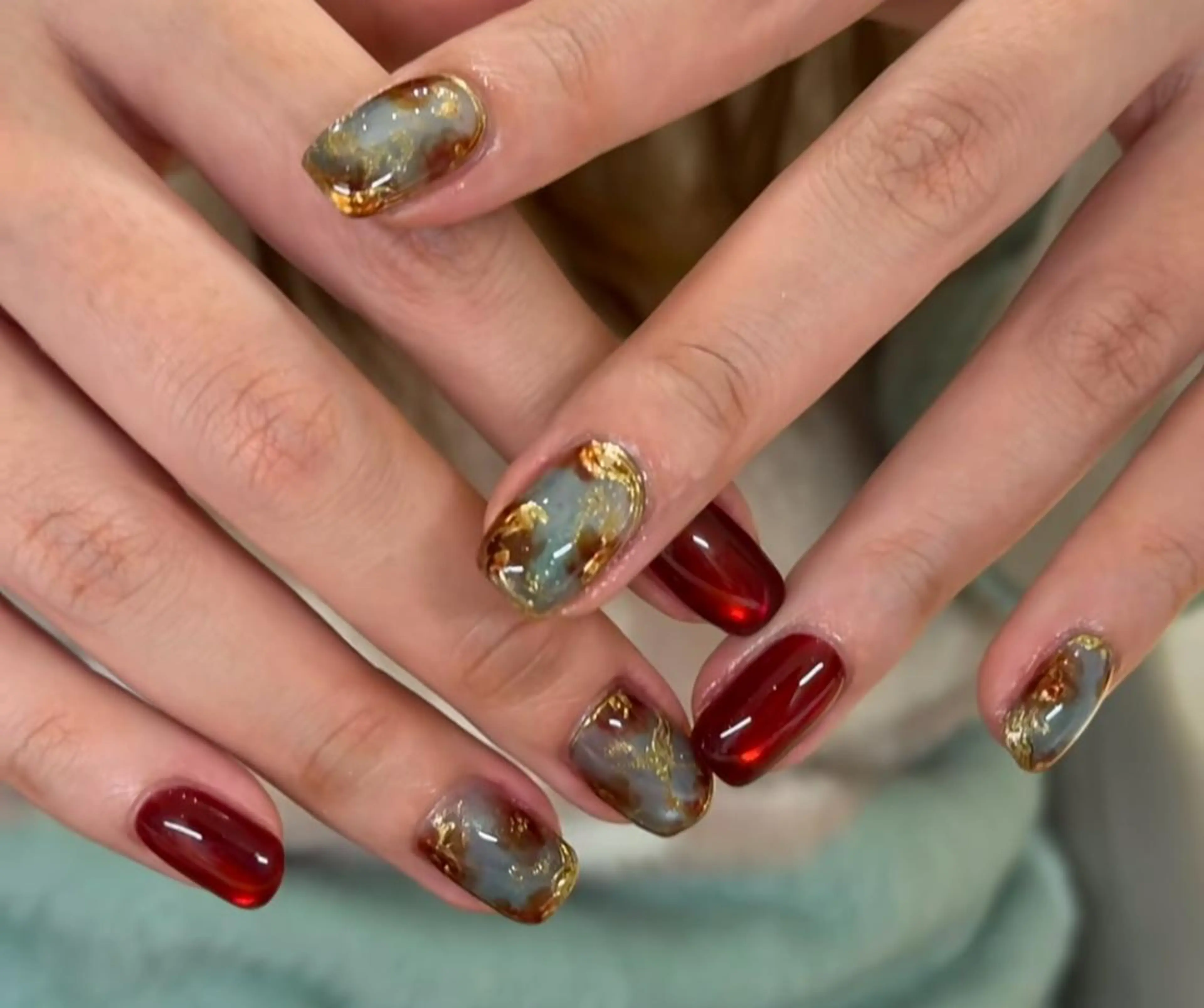 キッズ ハンドネイル ル ルのネイルデザイン