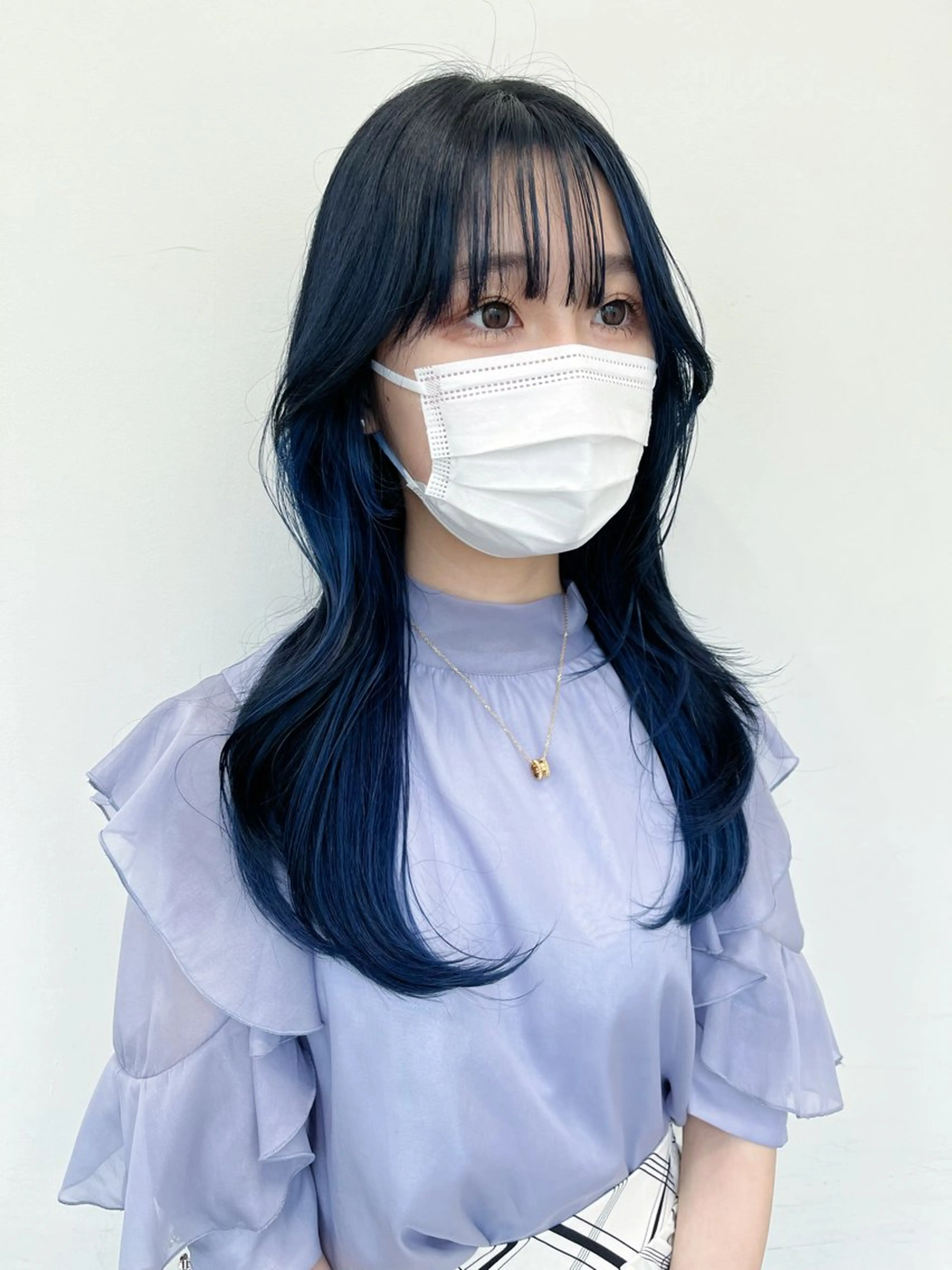 ロング カラー ヘアアレンジ 髪質改善/ TECHIのヘアスタイル