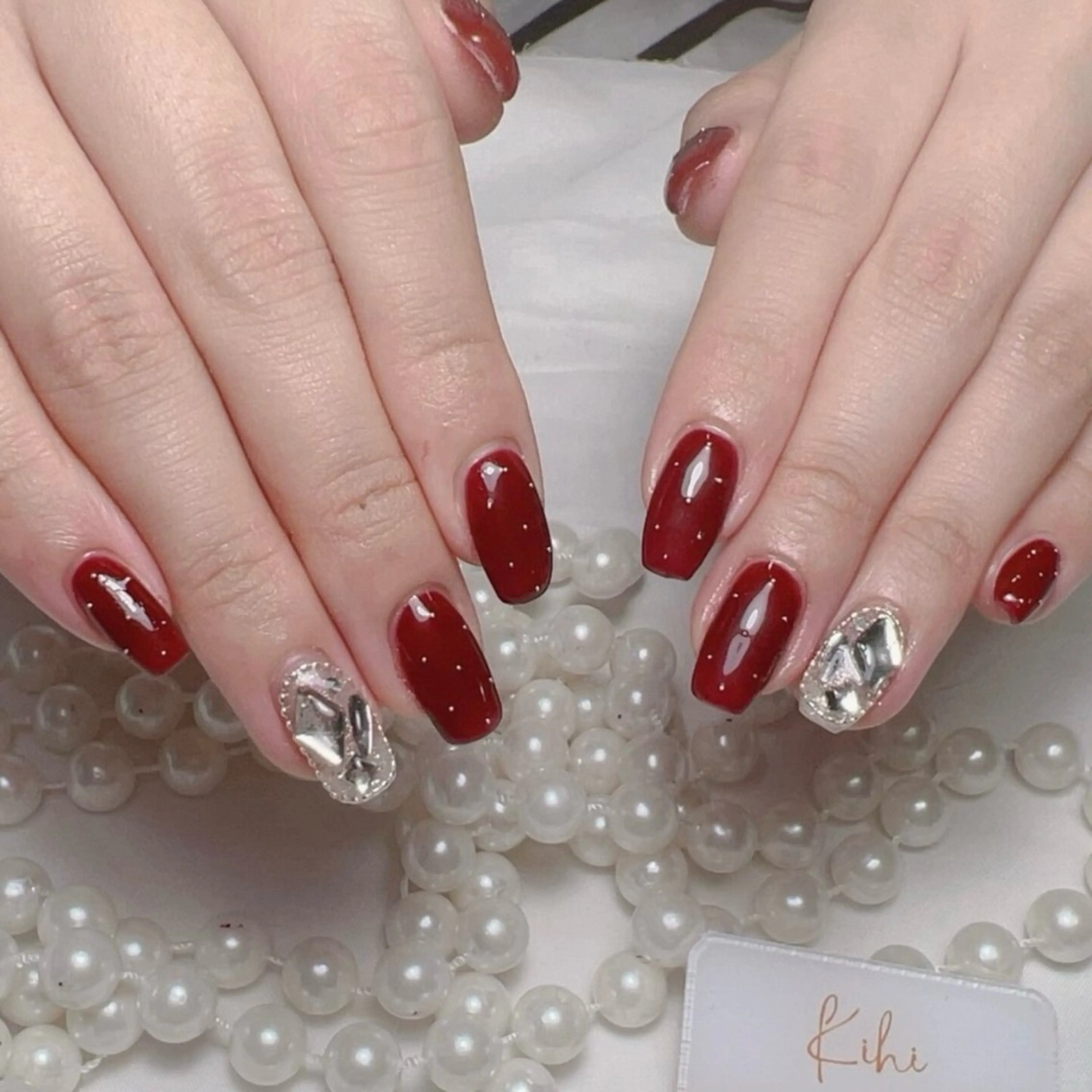 ネイル アートネイル フレンチネイル ジェルネイル グラデーション 韓国ネイル ハンドネイル ハンドケア さくら💮💮 【オフ無料】のネイルデザイン