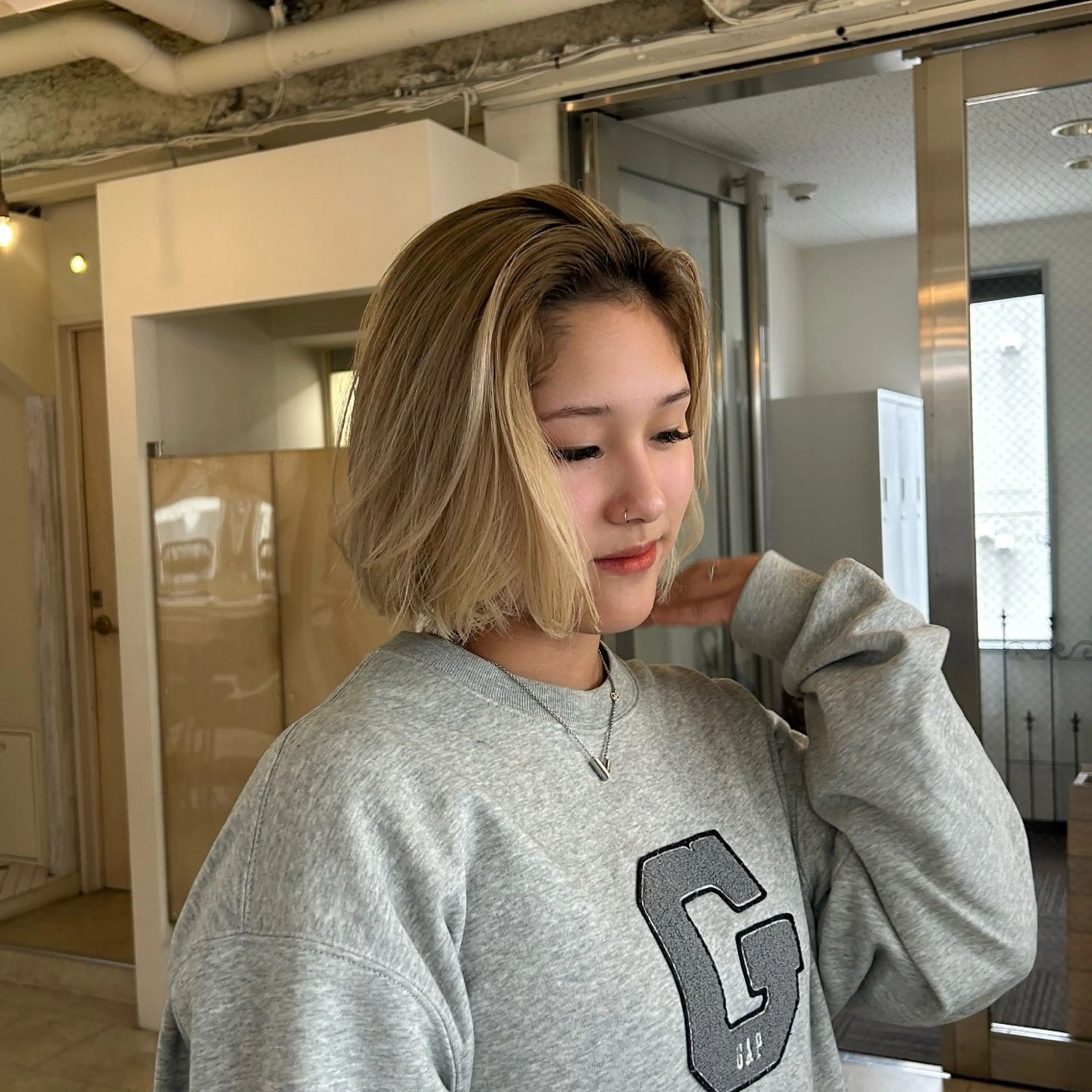 ショート カット Maho/海外 レイヤー/ハッシュのヘアスタイル