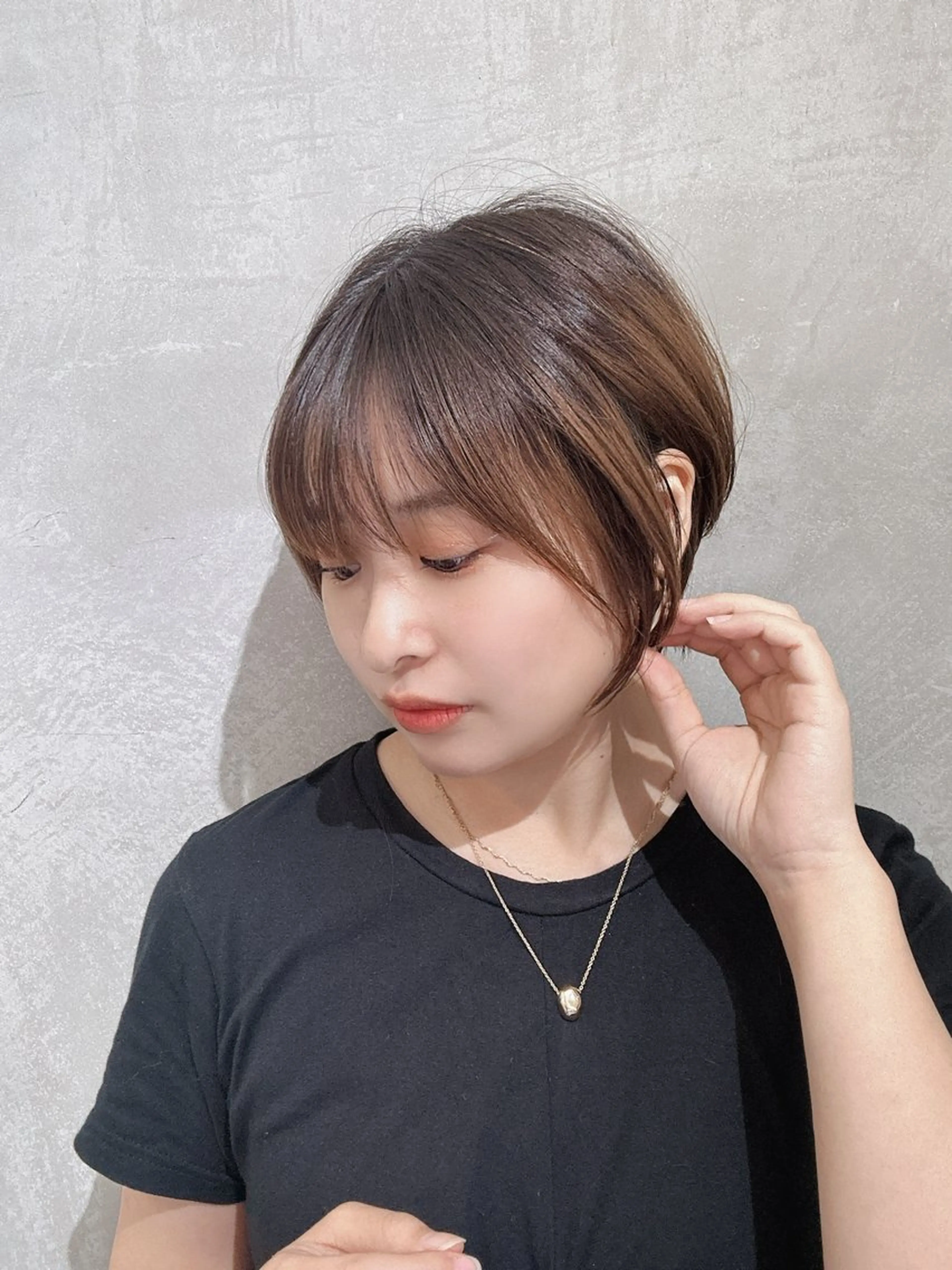 ショート ショートヘア カット ヘアカラー トリートメント ヘッドスパ taiga レイヤー /髪質改善/矯正🌈のヘアスタイル