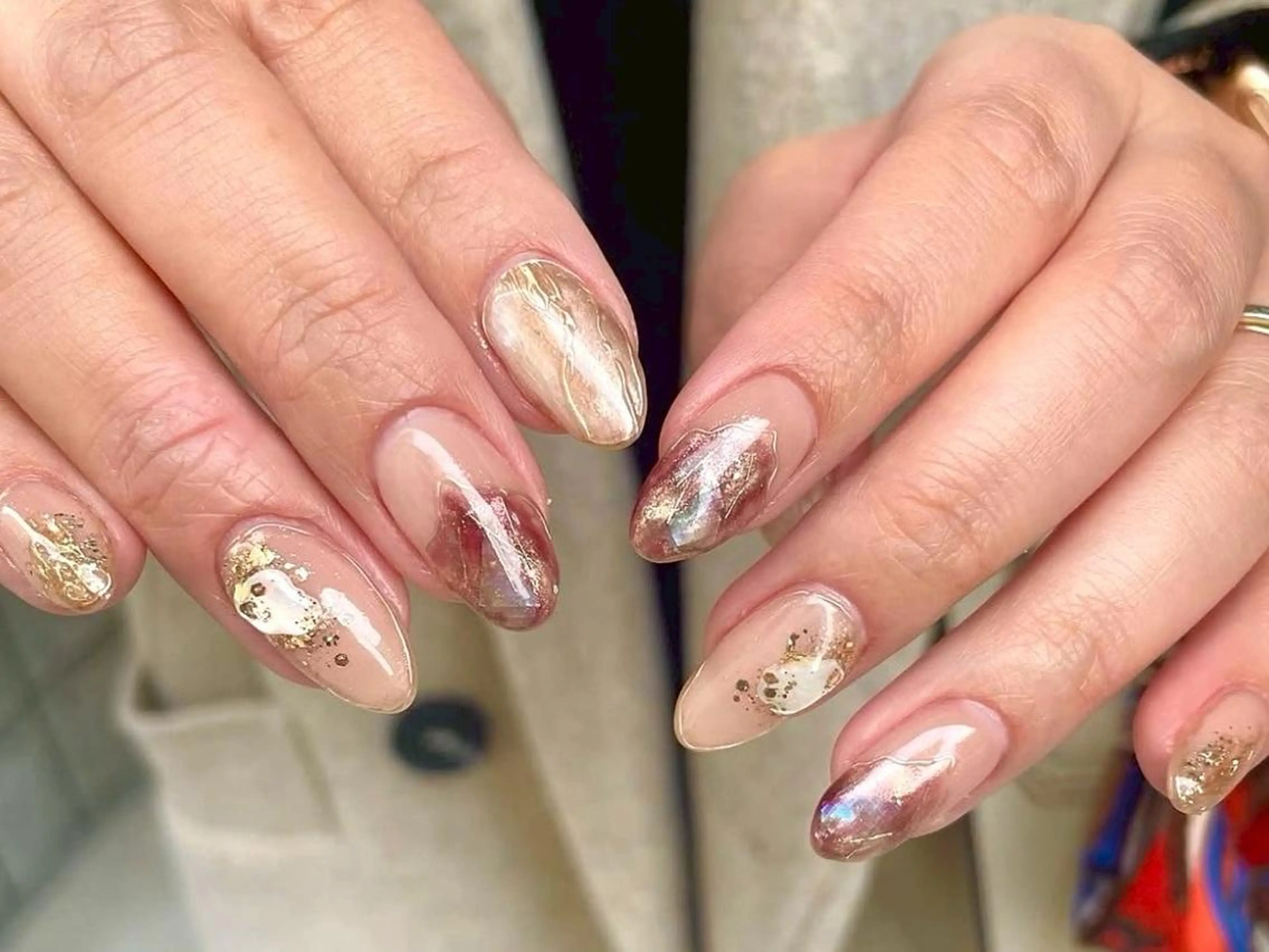 ネイル 渋谷 怜奈のネイルデザイン