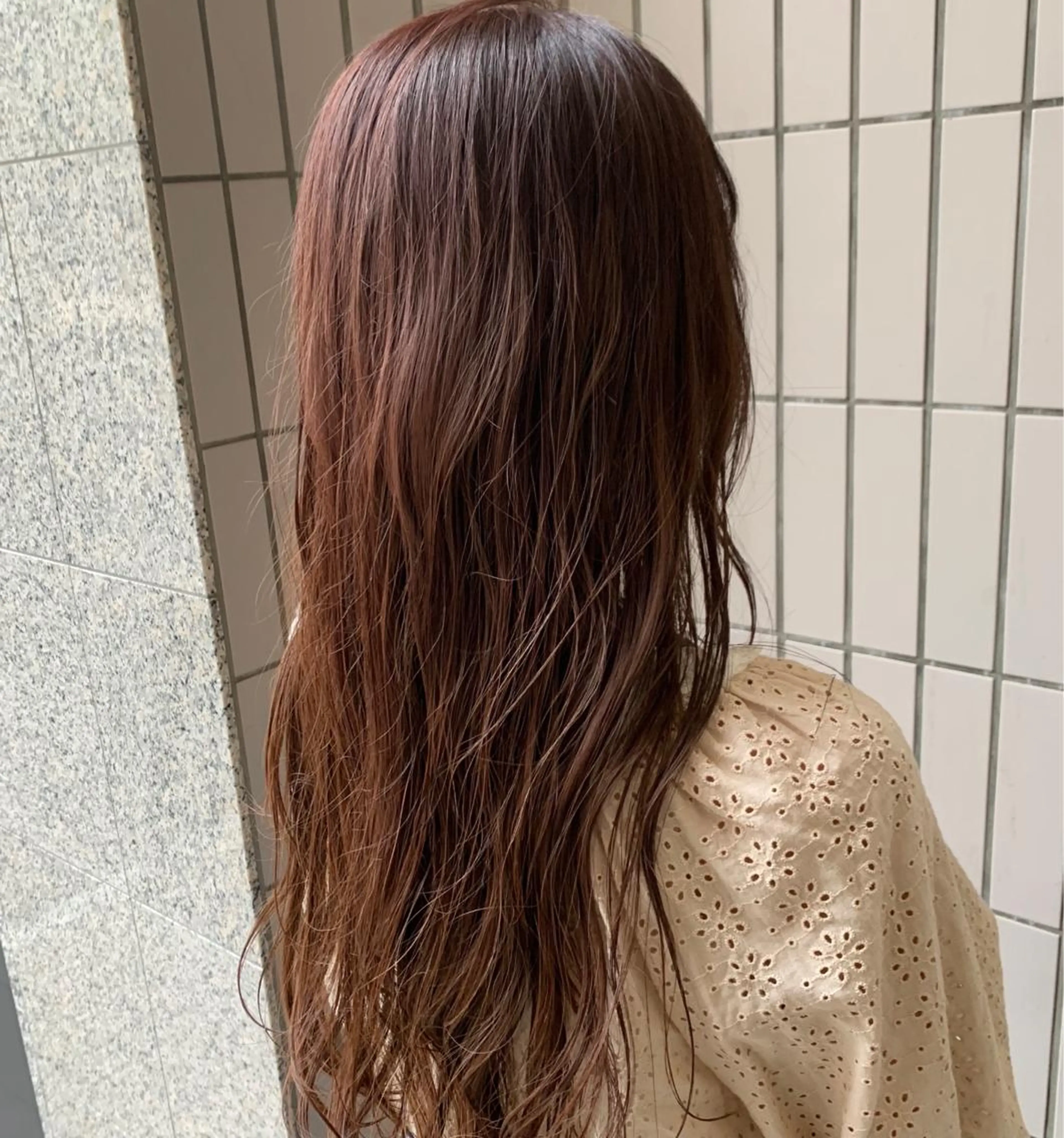 ロング カラー パーマ STYLE袋町店 赤畠達弥のヘアスタイル