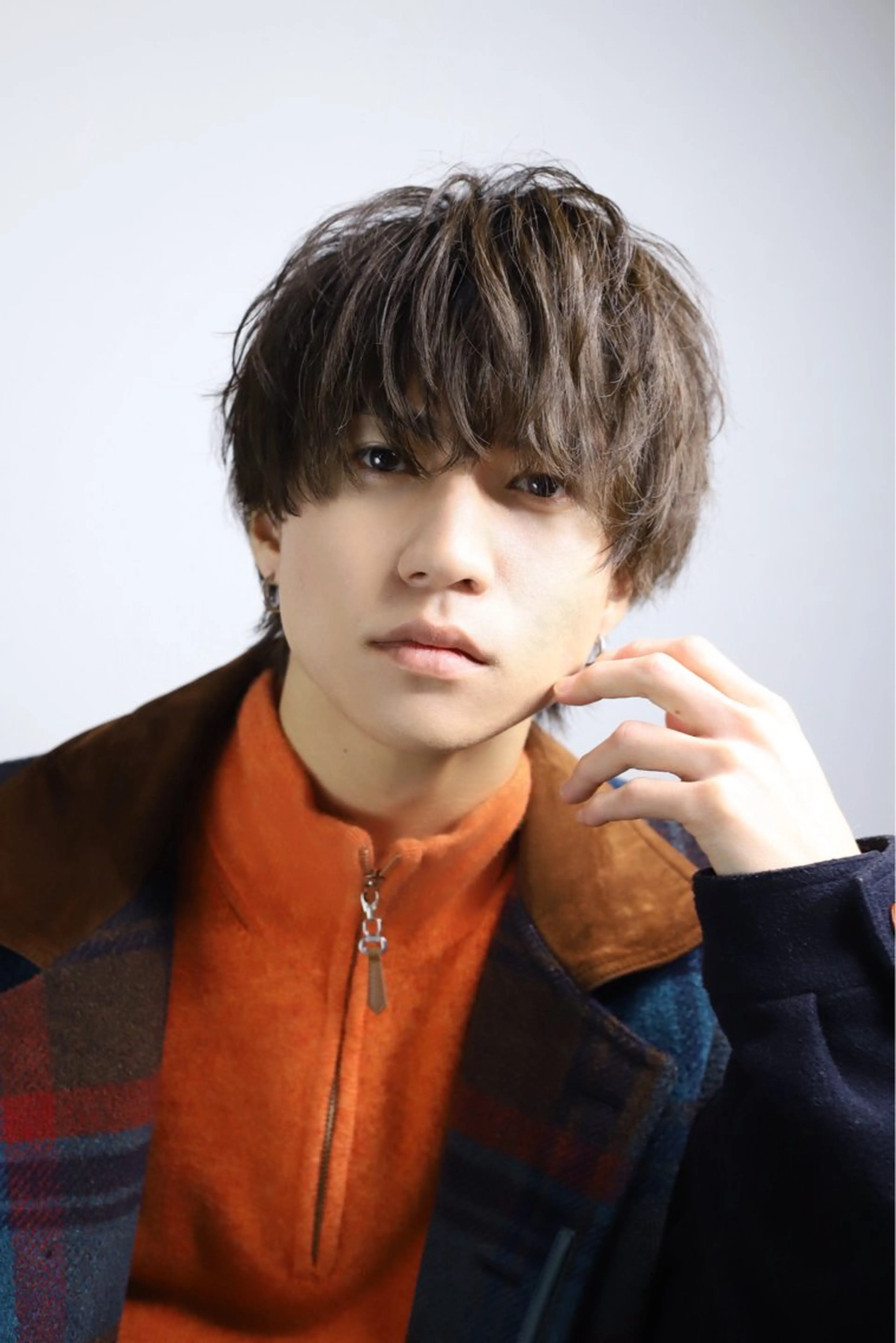 ロング パーマ カット パーマ 渋谷/メンズパーマ 大岡拓海のヘアスタイル