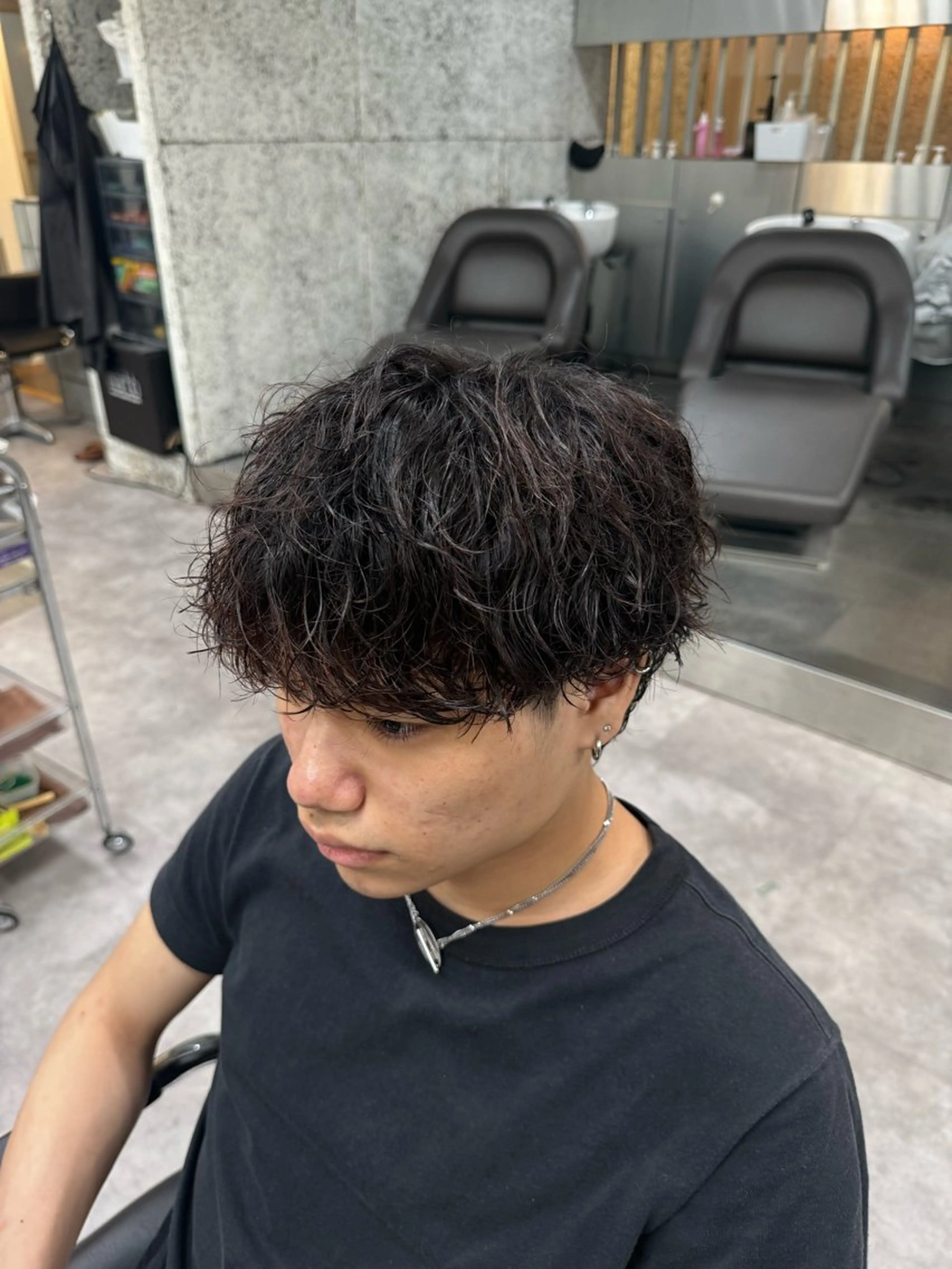 パーマ メンズ メンズブリーチ メンズパーマ カット パーマ トリートメント 【fifth】 小林直弥のヘアスタイル