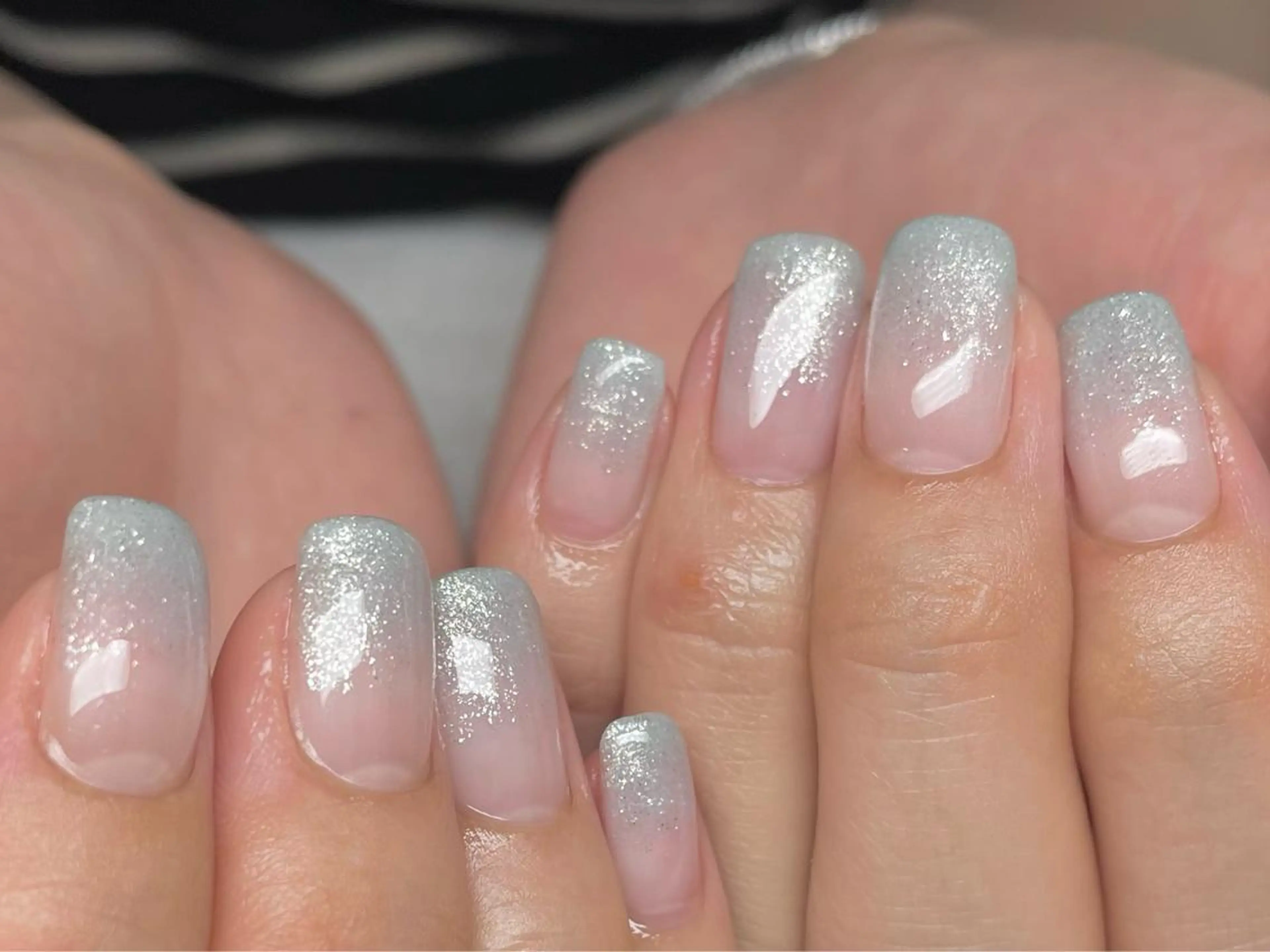 ネイル ラメ(グリッター) ラメグラデーション riri-nail Rie Endoのネイルデザイン