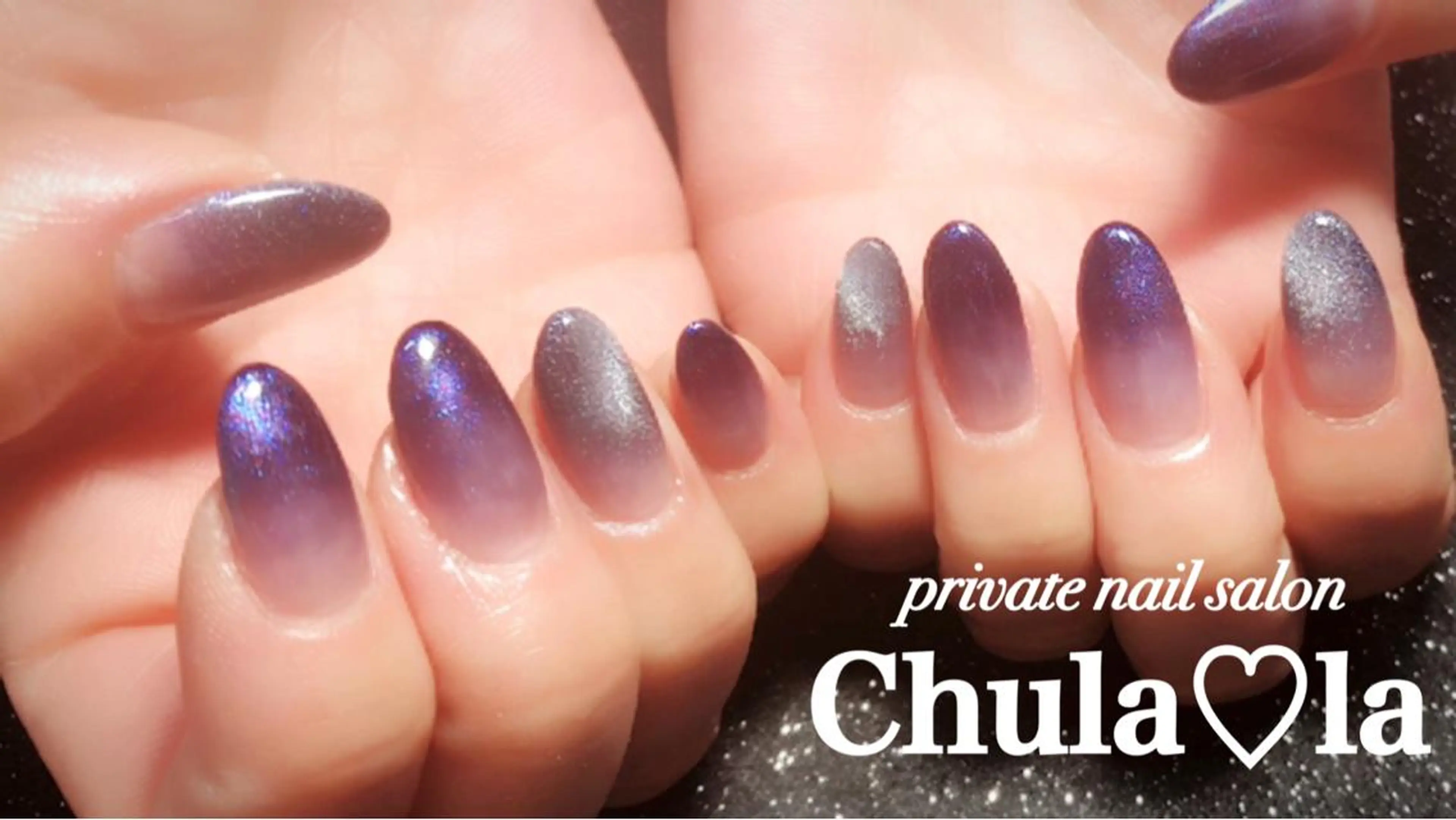 ネイル マグネットネイル ハンドネイル Chula♡la 豊見城市高安のネイルデザイン