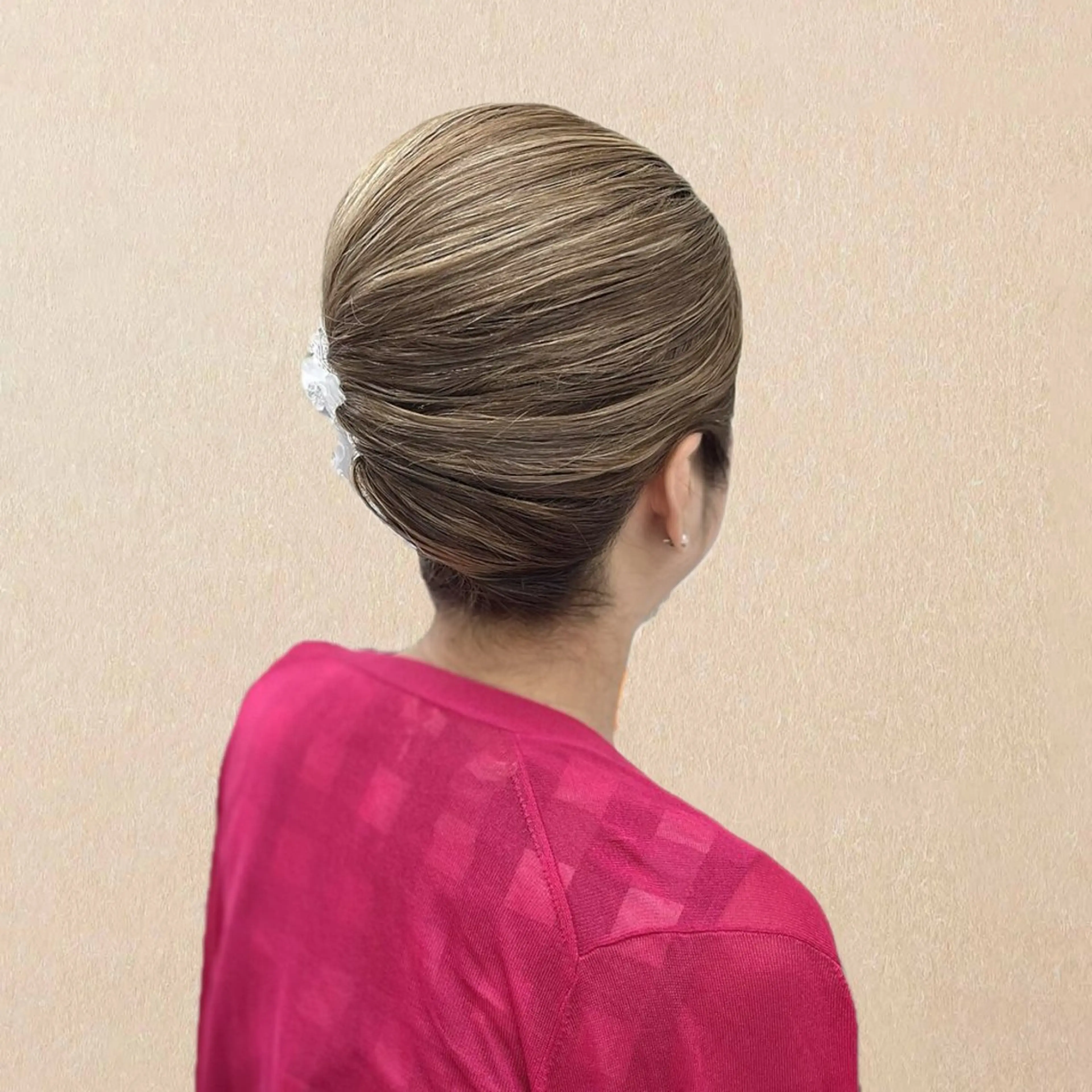 ヘアアレンジ 夜会巻き 似合わせヘアメイク 💐オダギリチアキのヘアスタイル