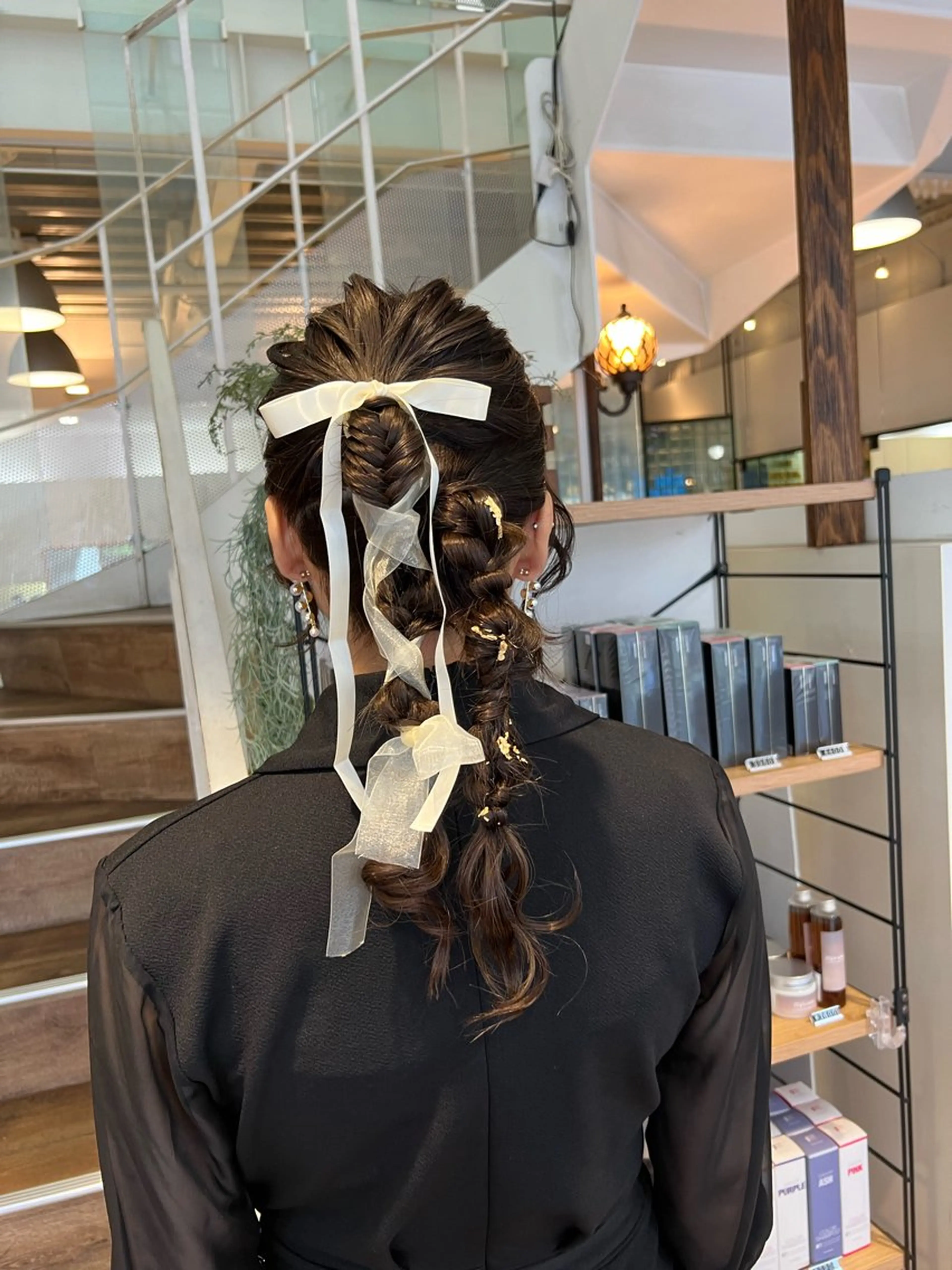 ヘアアレンジ ヘアセット インナーカラー♡ Nanakoのヘアスタイル