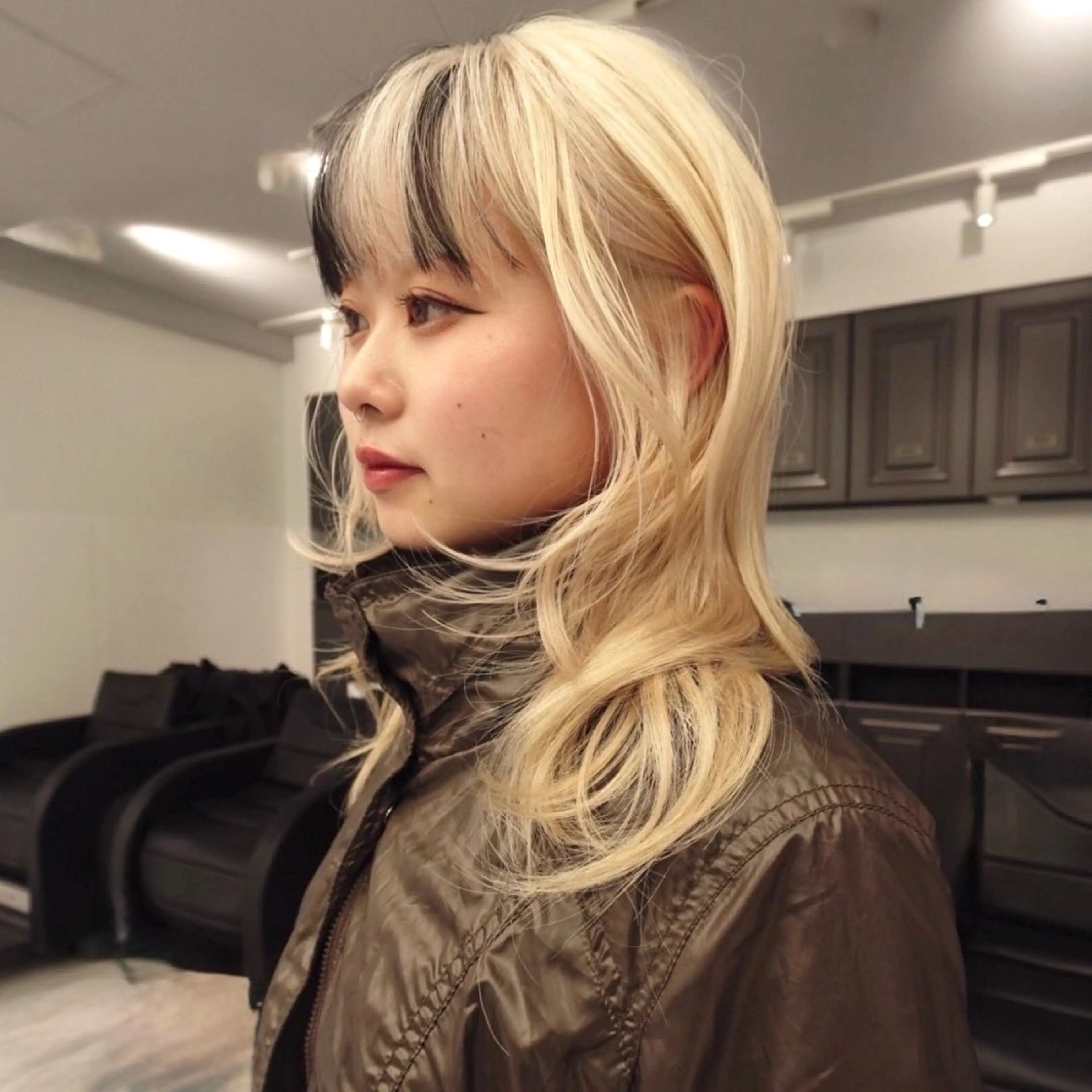 セミロング カラー ブロンド ヘアカラー 吉祥寺/個性派/ kazuha🩰のヘアスタイル