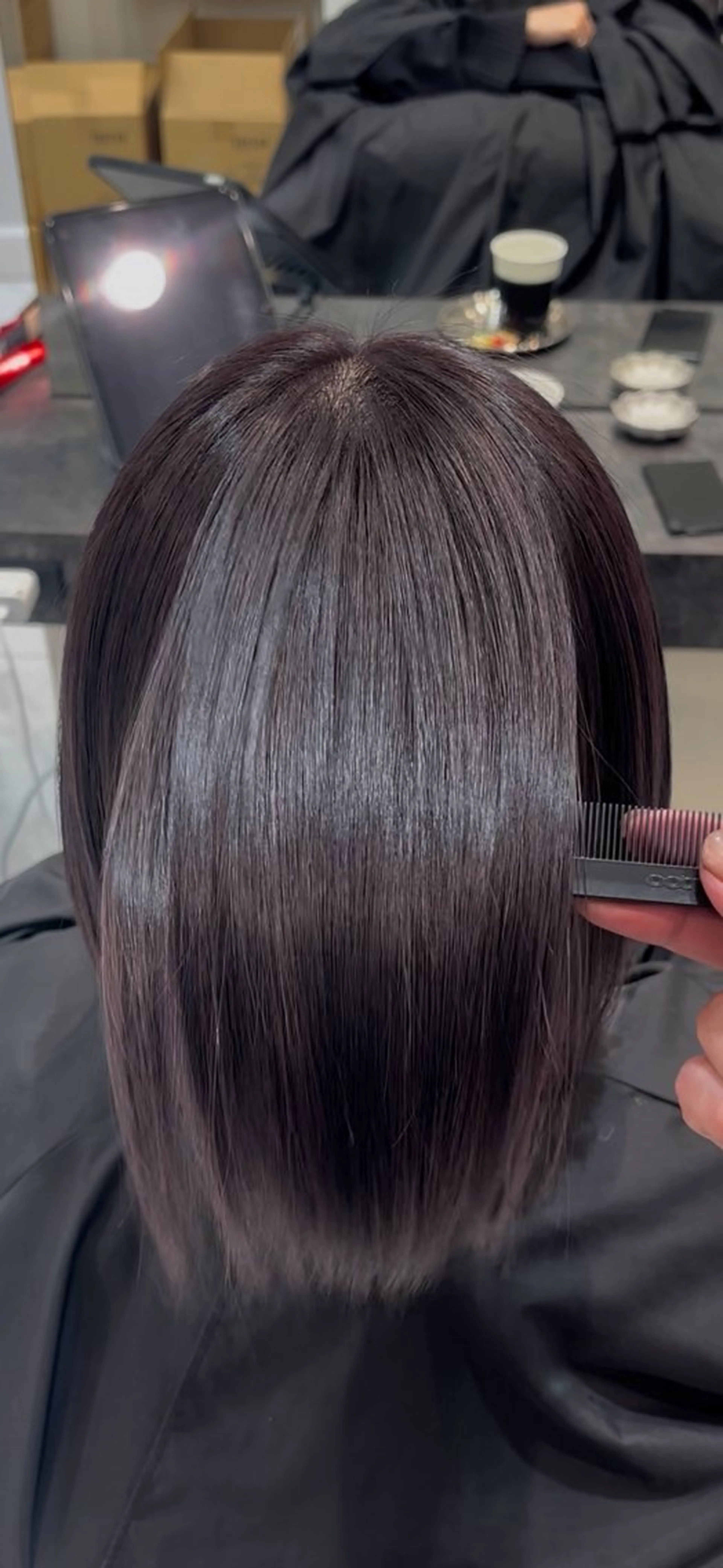 トリートメント oto／透明感カラー /うる艶カラーのヘアスタイル