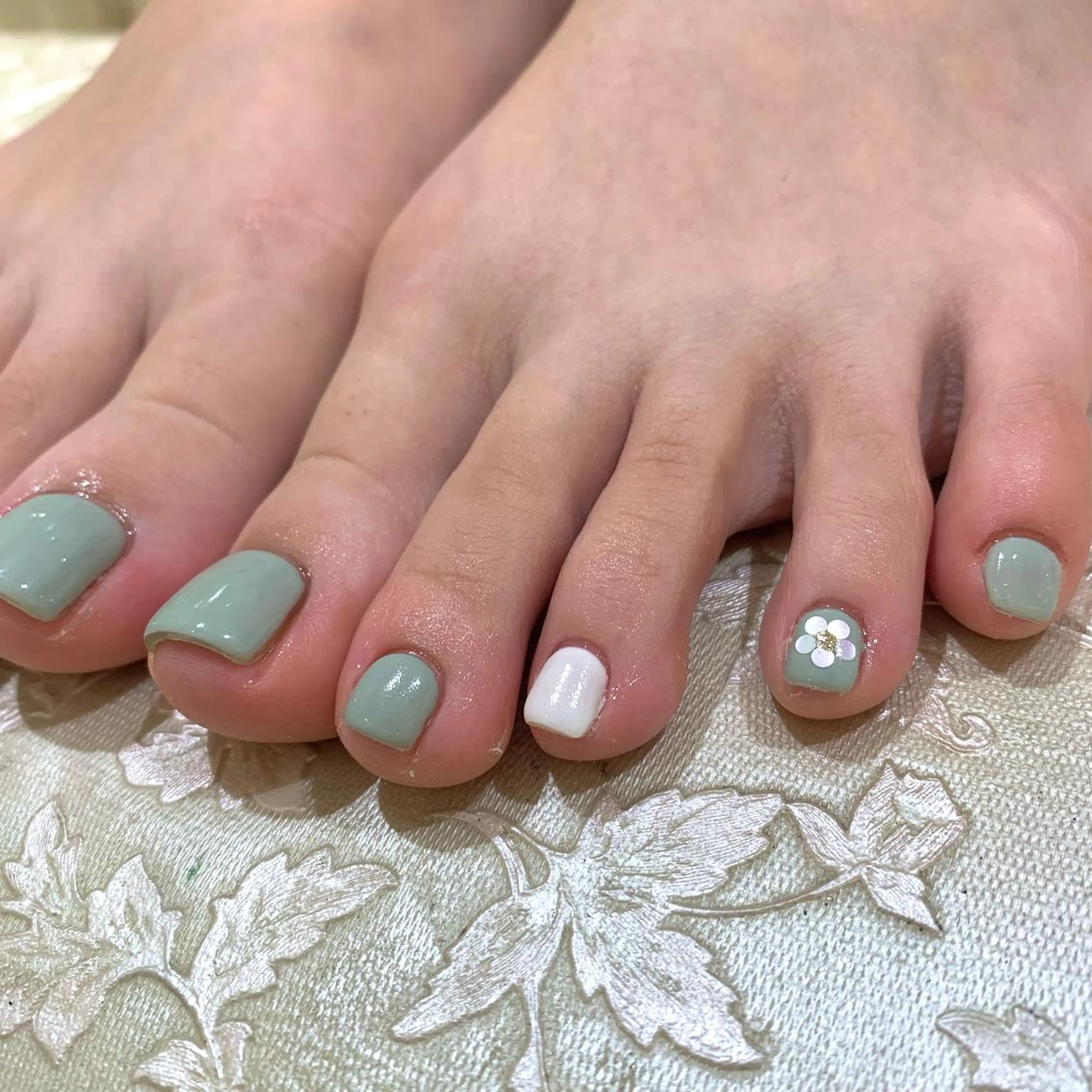 ネイル フットネイル 野島 千夏のネイルデザイン