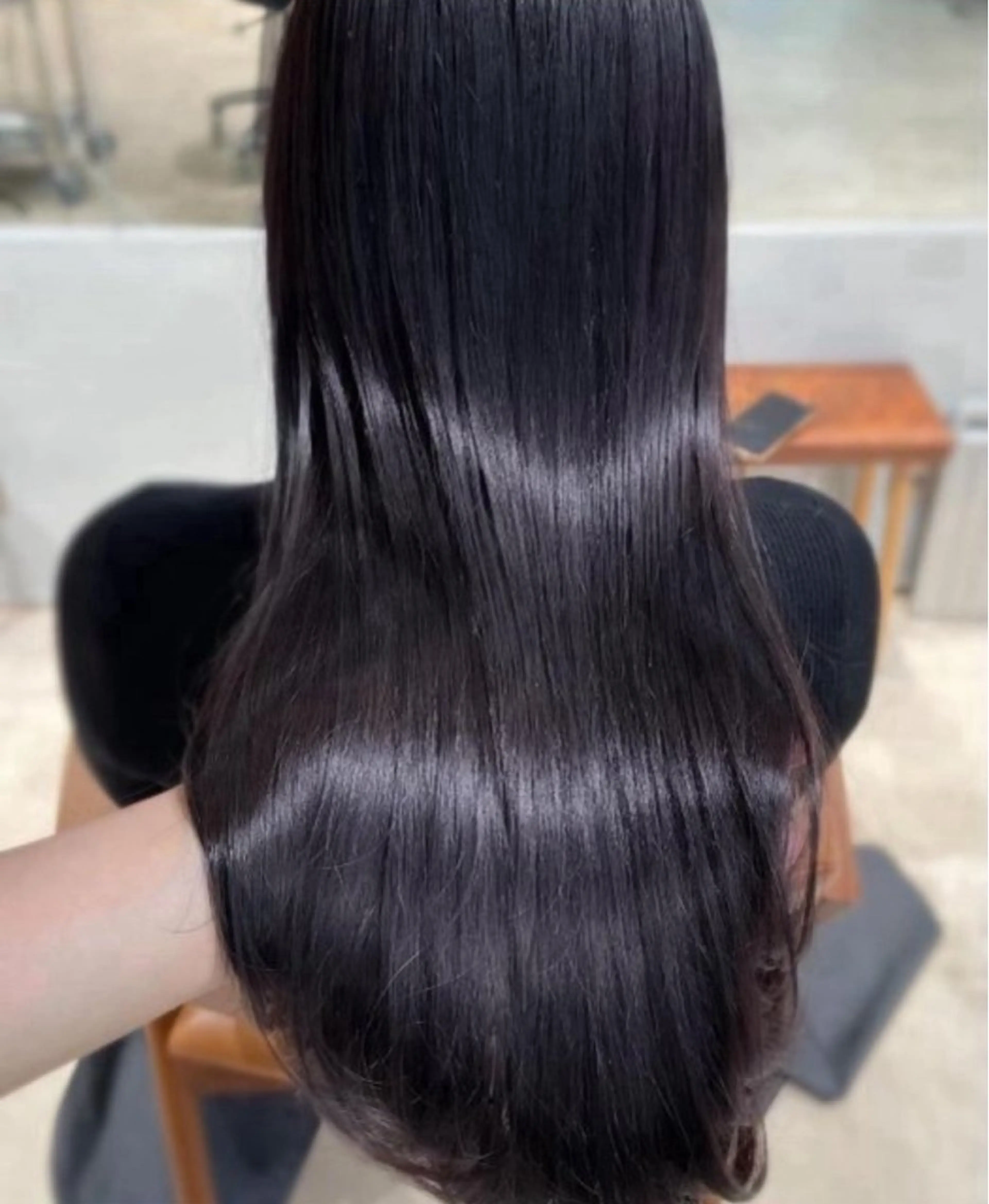 【艶髪✨】ワンカラー🩷+ グラスヘアトリートメント(髪質改善トリートメント)🫧 (ミニモ限定/ミニモ学割◎)の写真