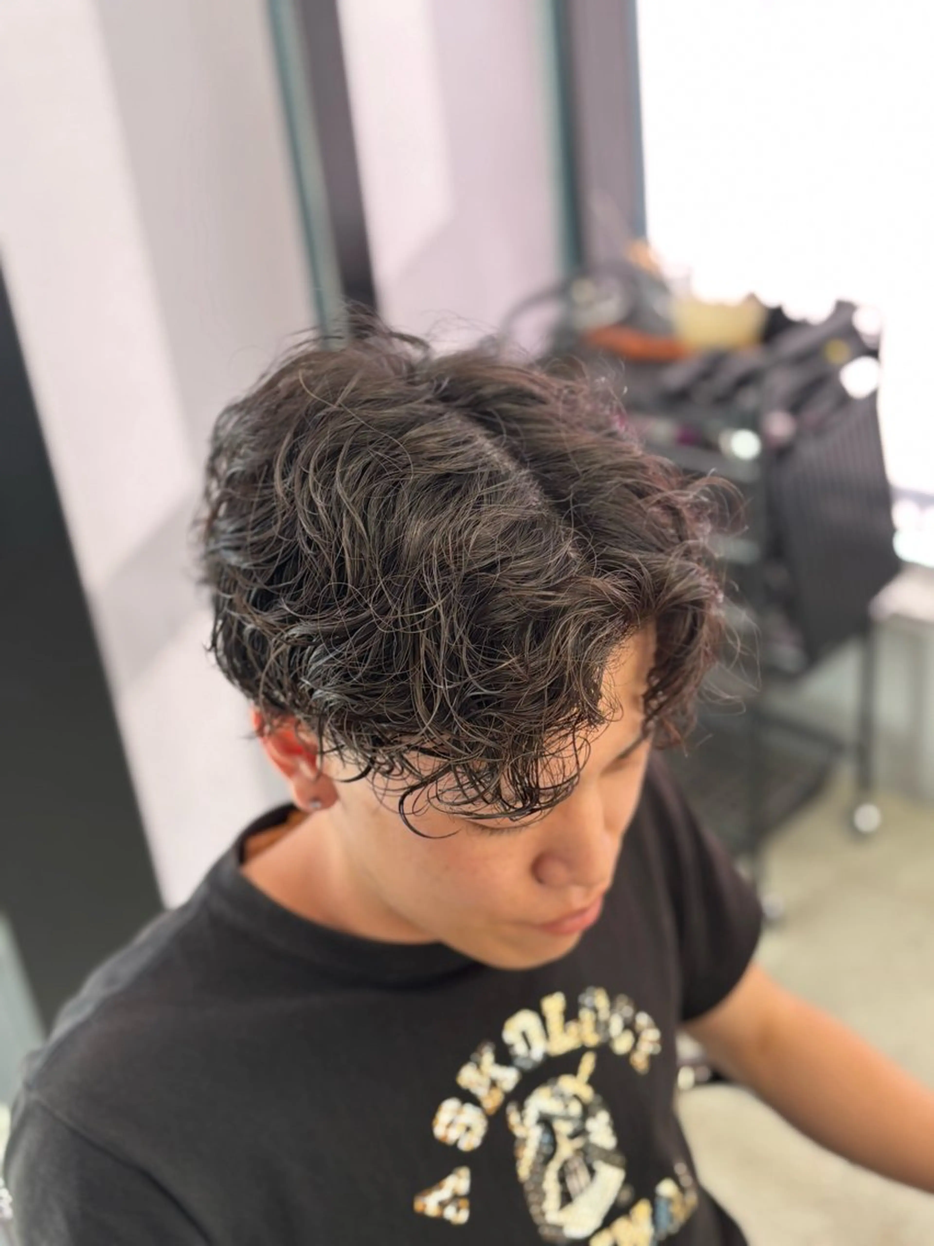 ショート パーマ メンズ アーバンスタジオ ハルチカのヘアスタイル