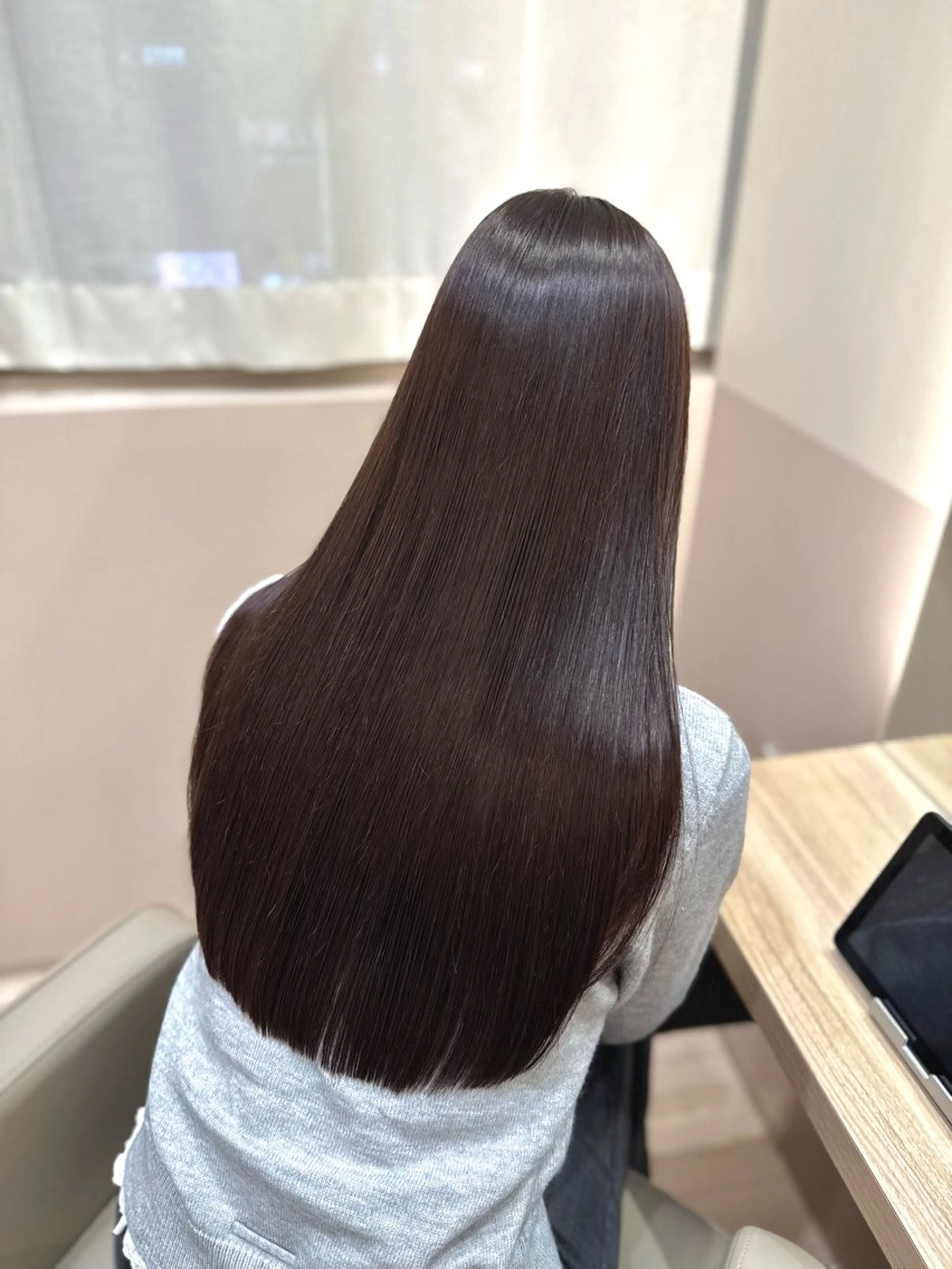 ロング カット 縮毛矯正 💎髪質改善/艶髪 原孝嘉のヘアスタイル