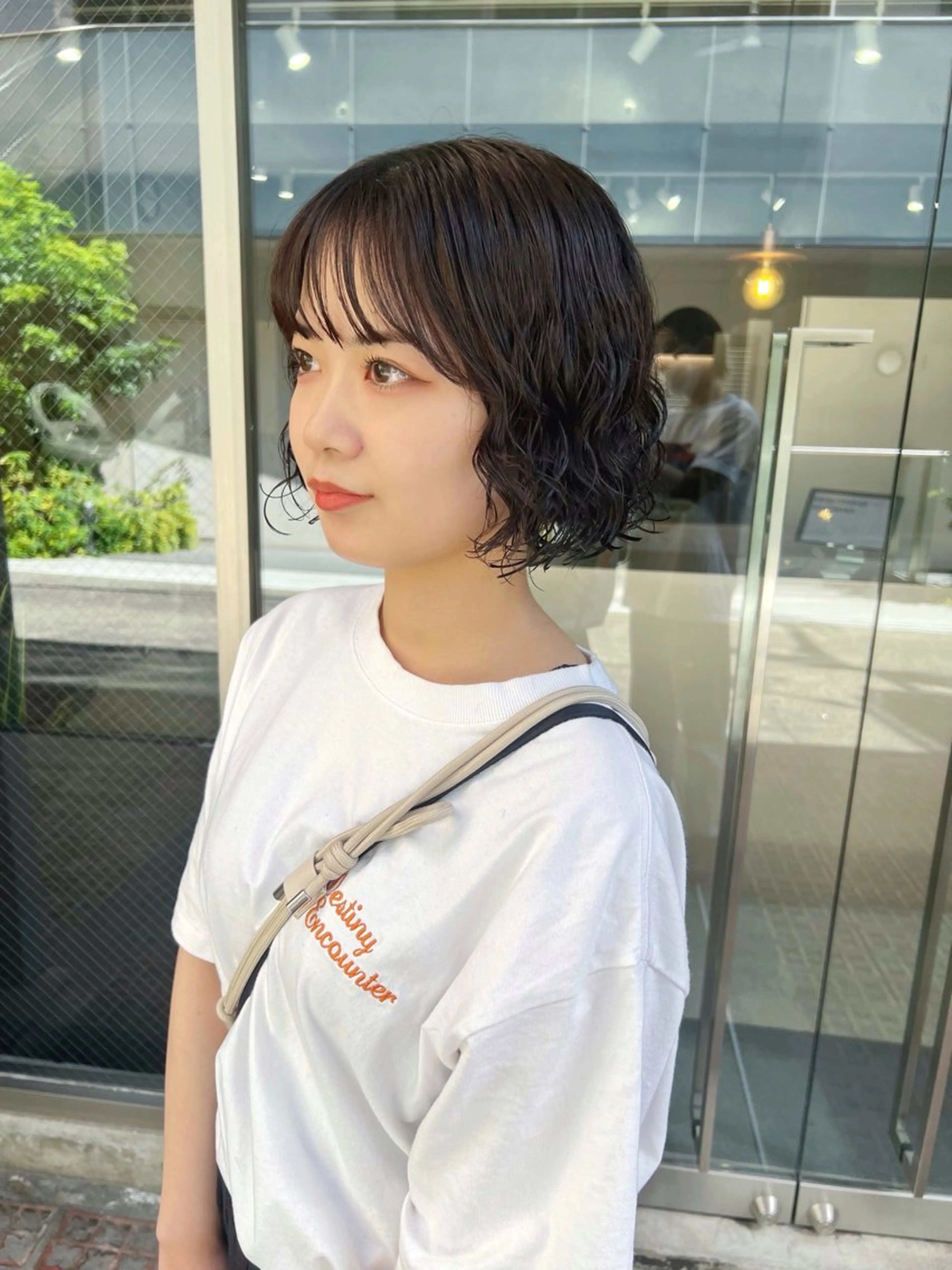 パーマ ボブパーマコテ巻き風 パーマNo1深江秀平のヘアスタイル