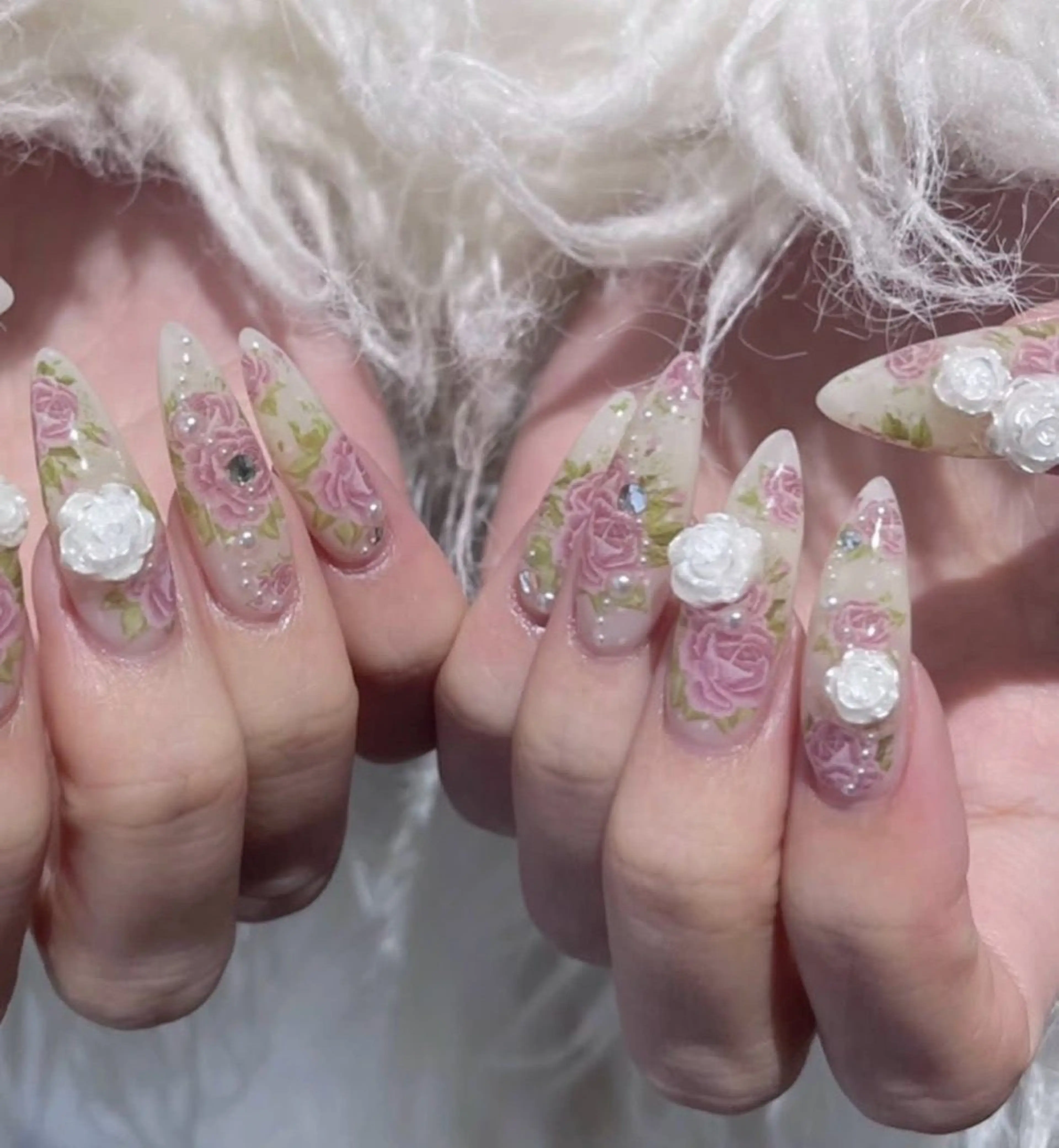 ネイル 韓国ネイル 持ち込み ニュアンスネイル ネイルチップ ハンドネイル Doraemi ANA.CHUOのネイルデザイン