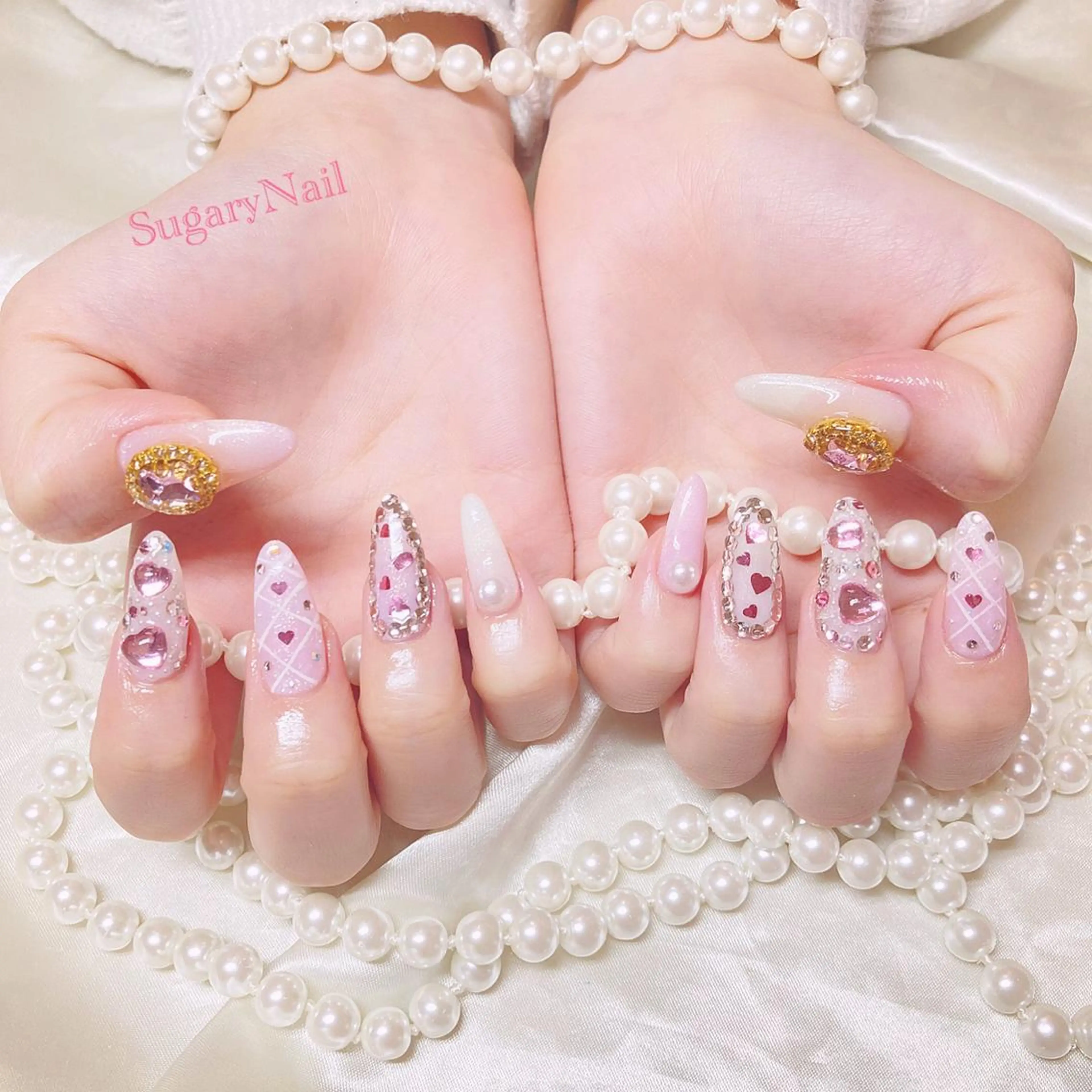 ネイル ハンドネイル SugaryNail Rinaのネイルデザイン