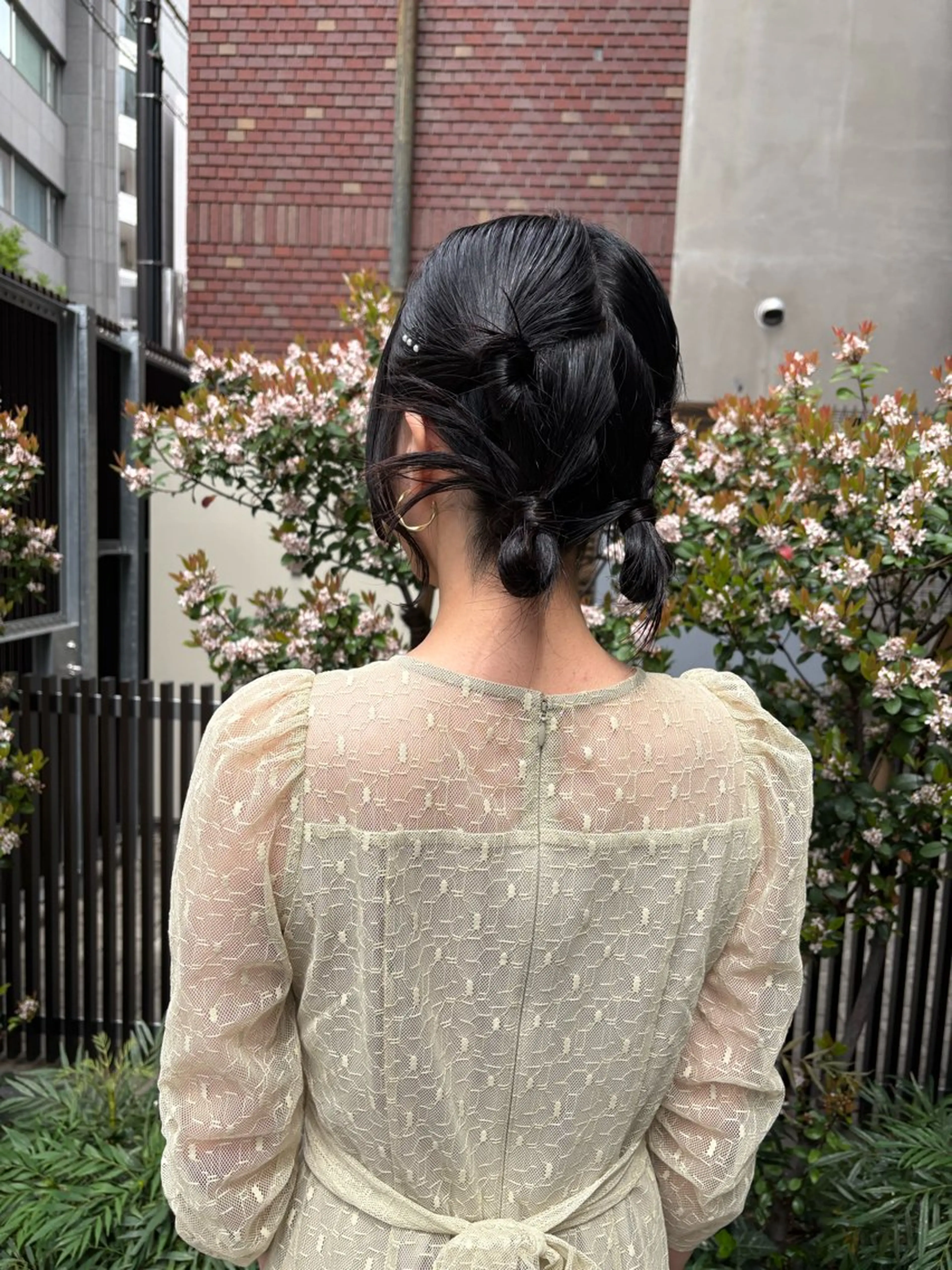 ミディアム ヘアアレンジ NOUN所属・eri kinjoのヘアスタイル