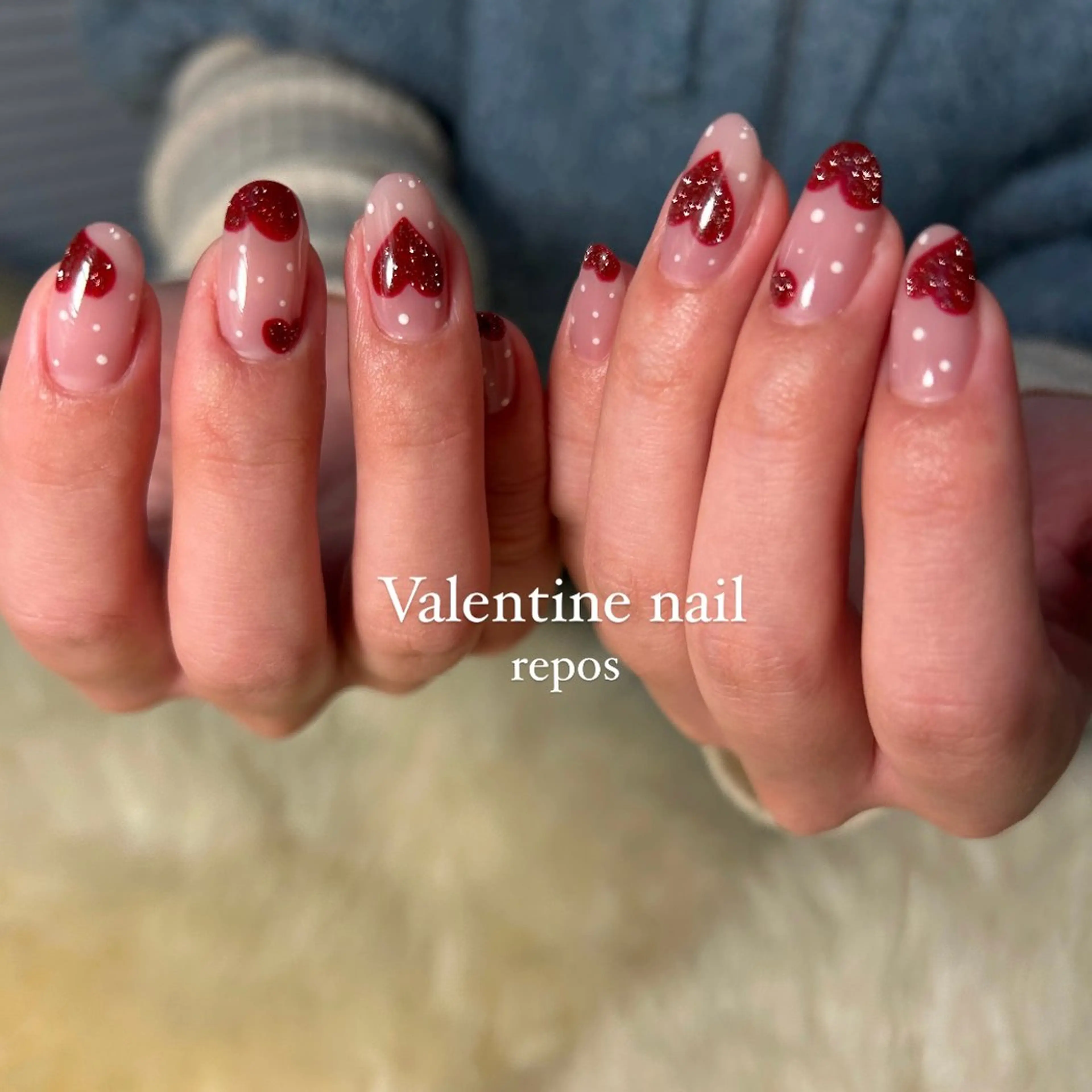 ネイル ハンドネイル repos yoshitomeのネイルデザイン