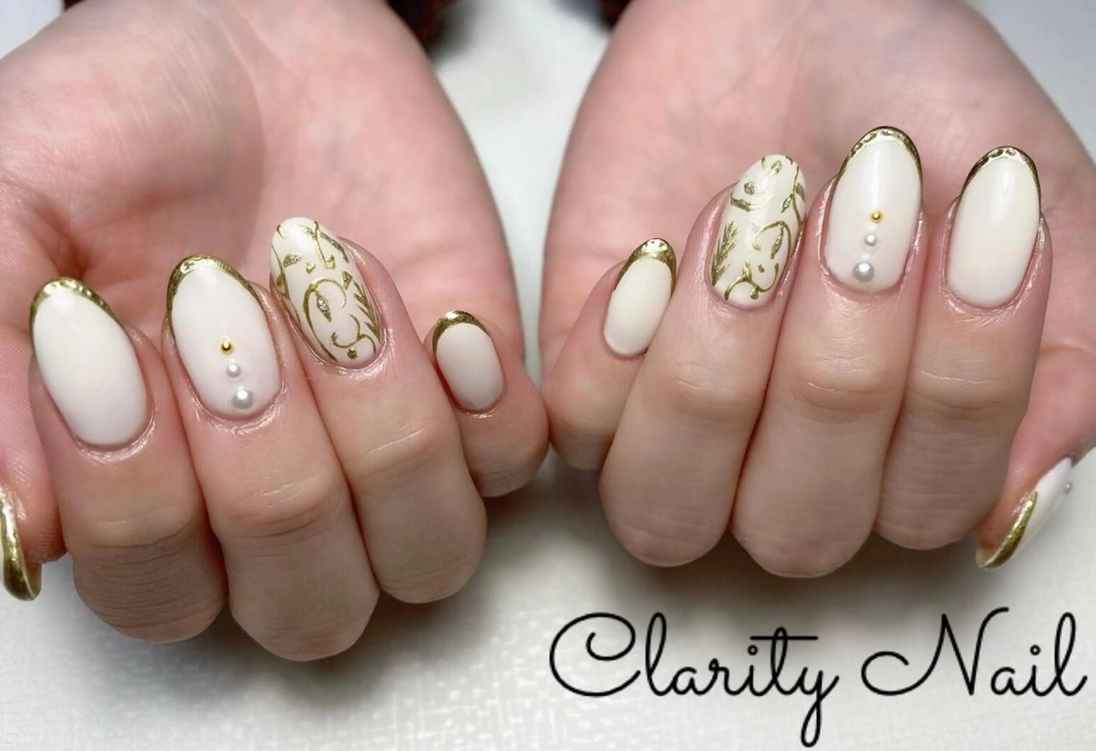 ネイル アートネイル 持ち込み ハンドネイル Clarity Nailのネイルデザイン