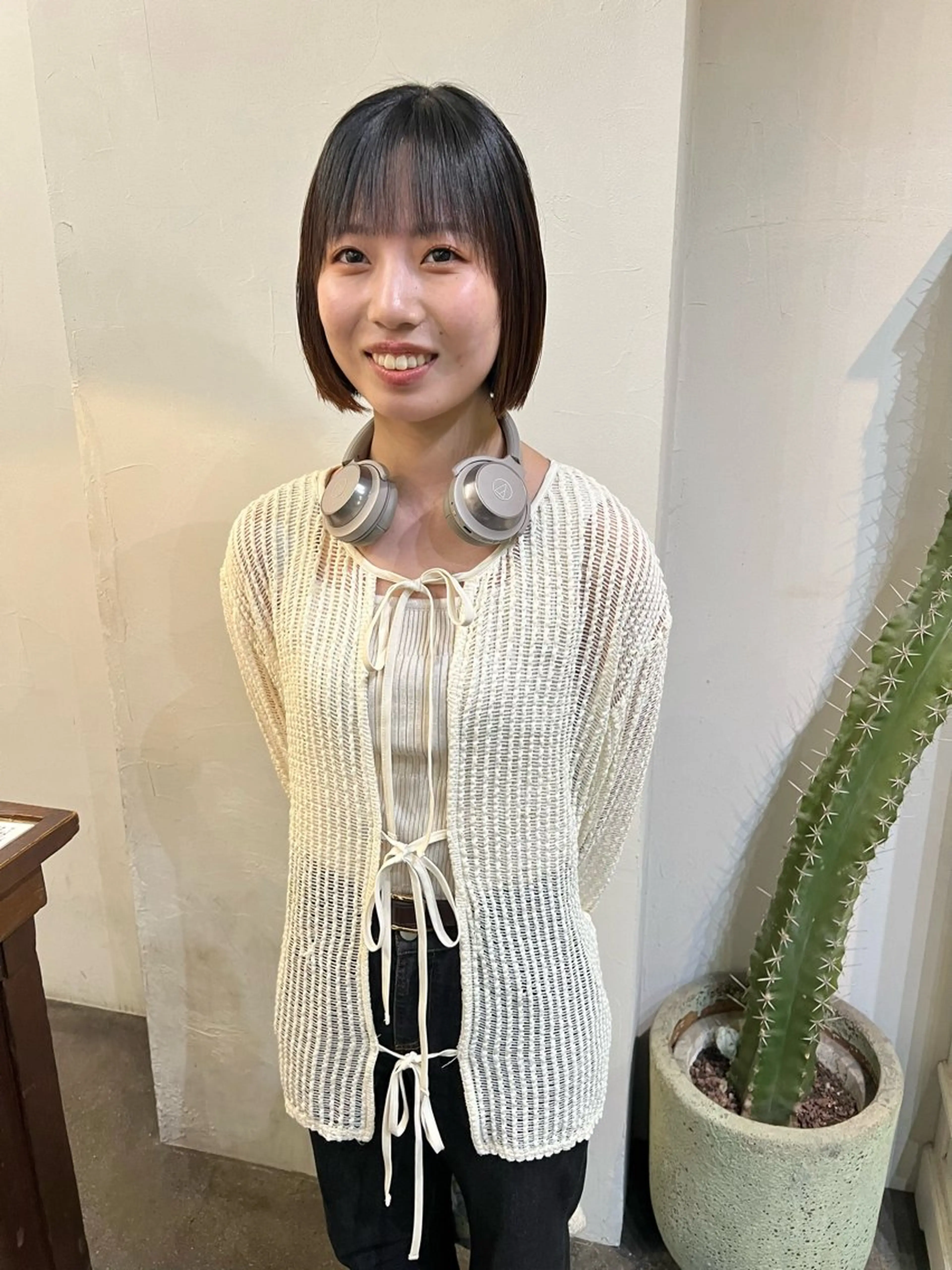 【どなたでも】カット+縮毛矯正の写真