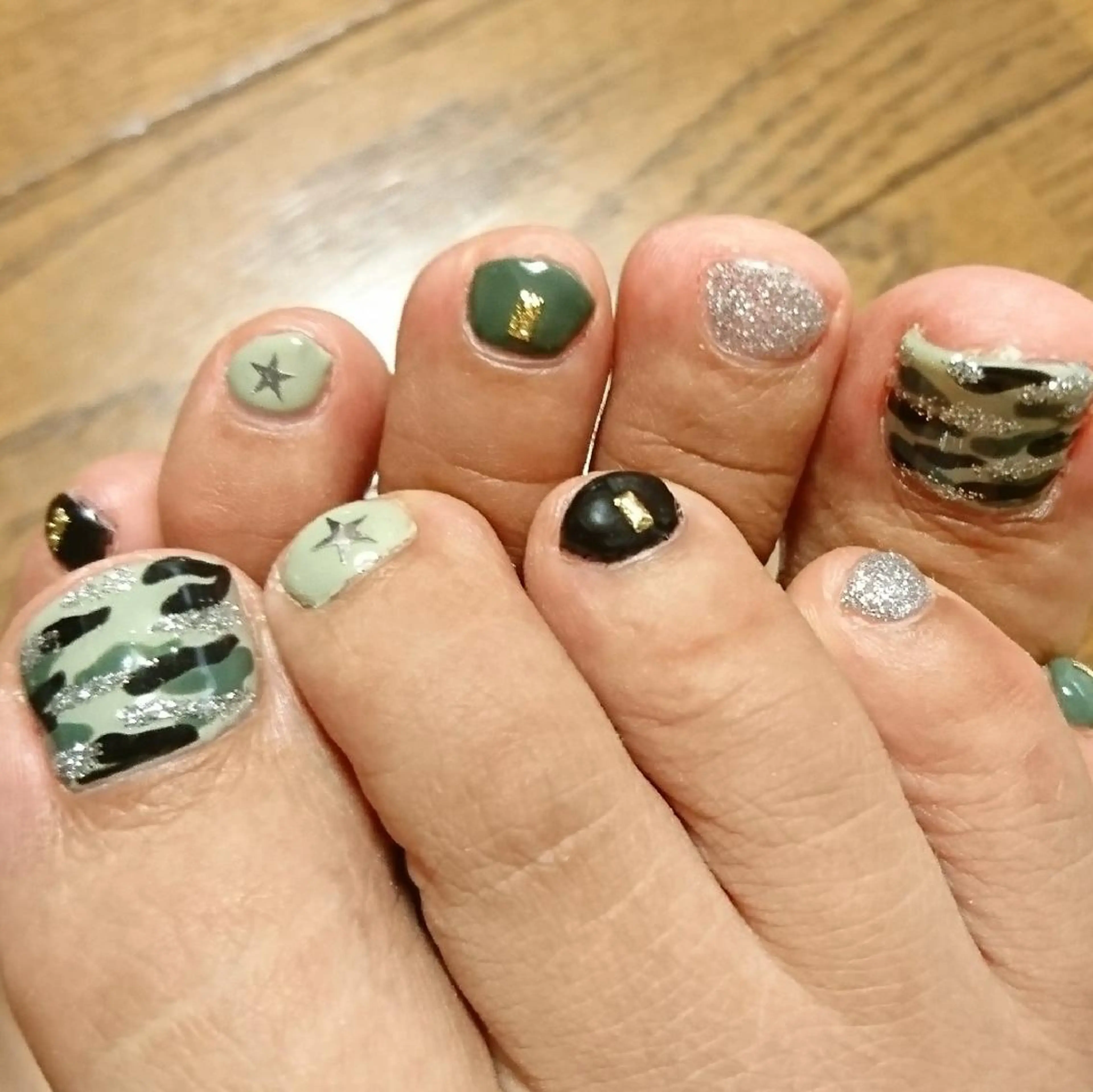 ネイル フットネイル ☆ KANON☆のネイルデザイン