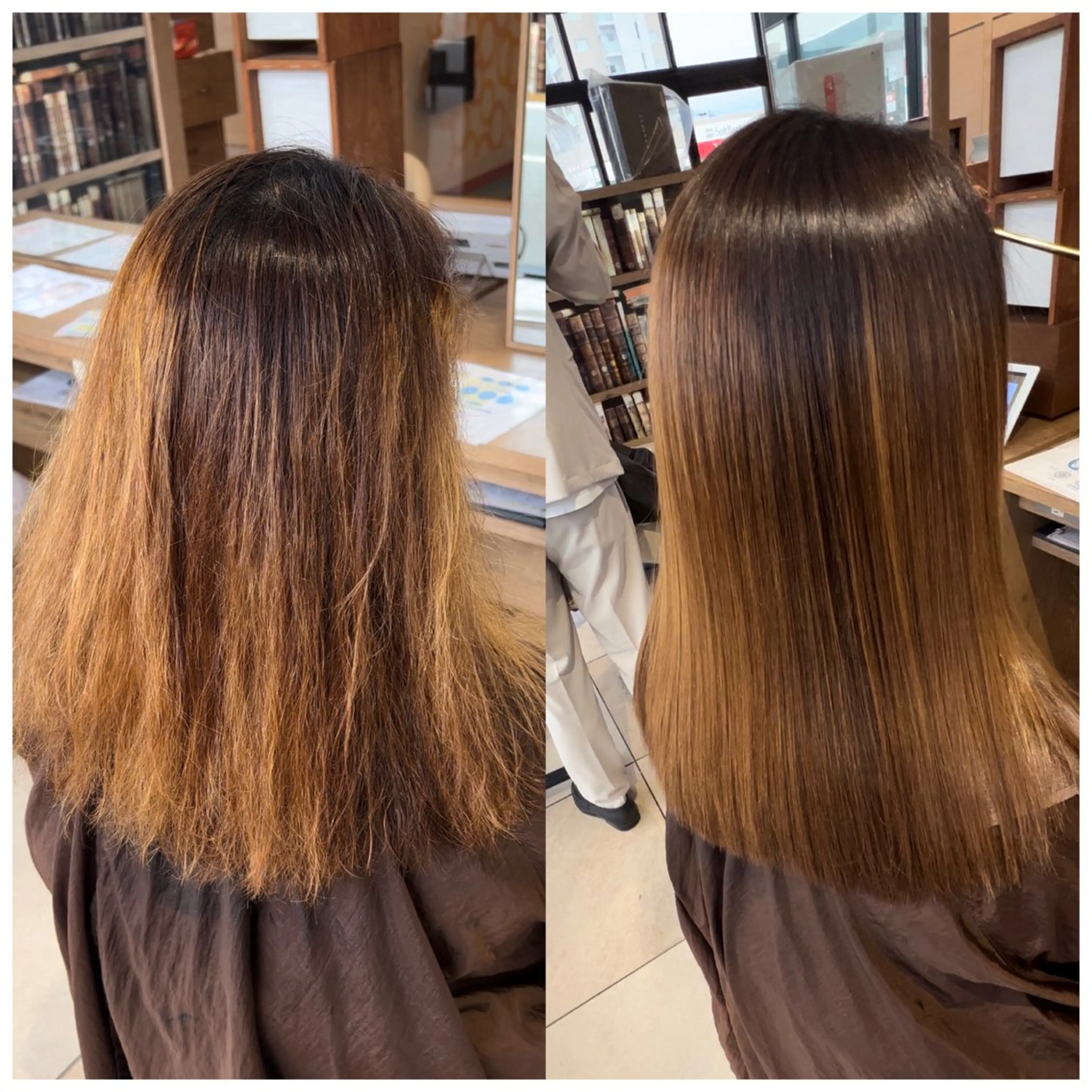 ロング 髪質改善【新宮】石川 周併ブリーチ毛OKのヘアスタイル