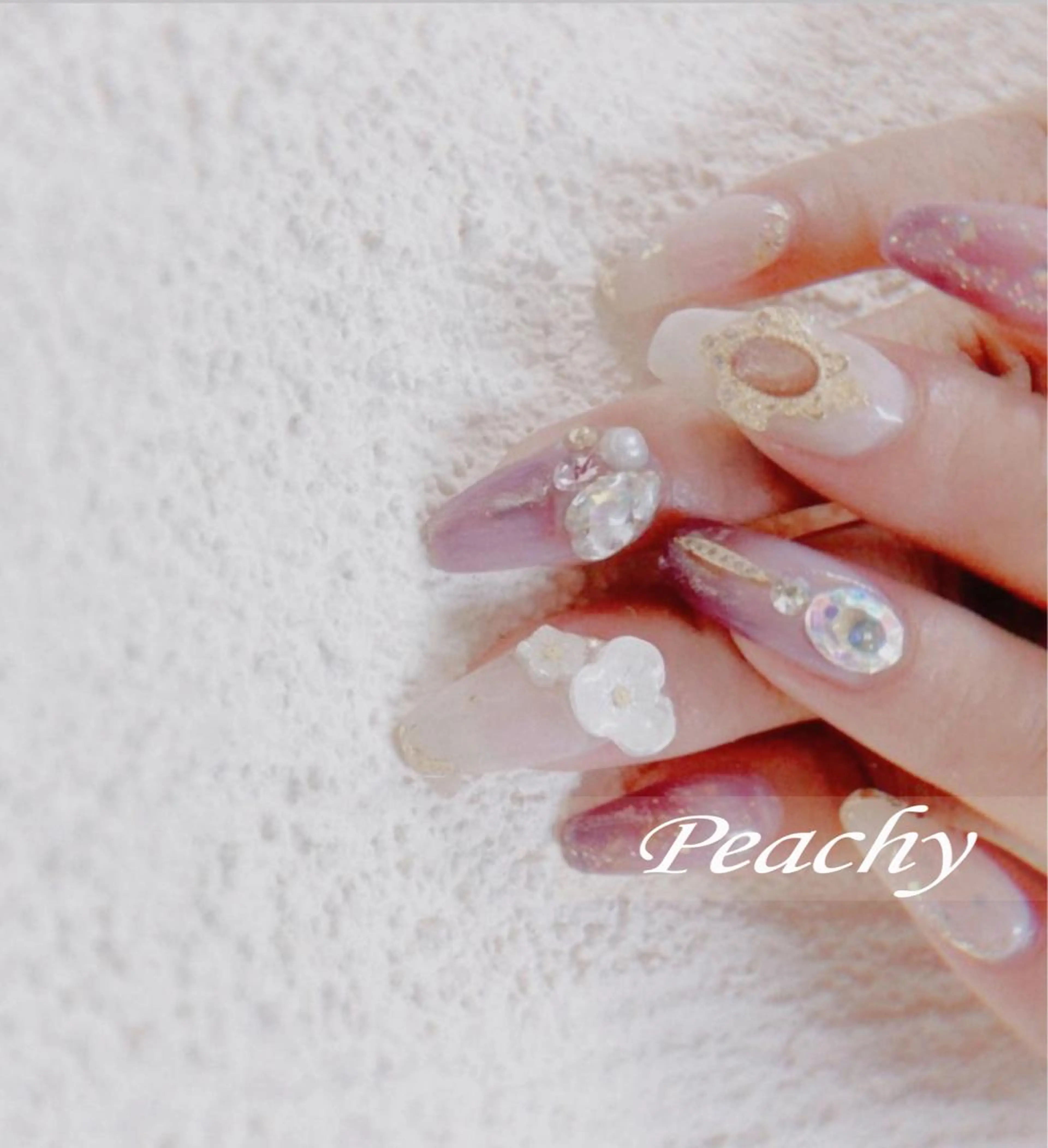 ネイル Peachy 🍑のネイルデザイン