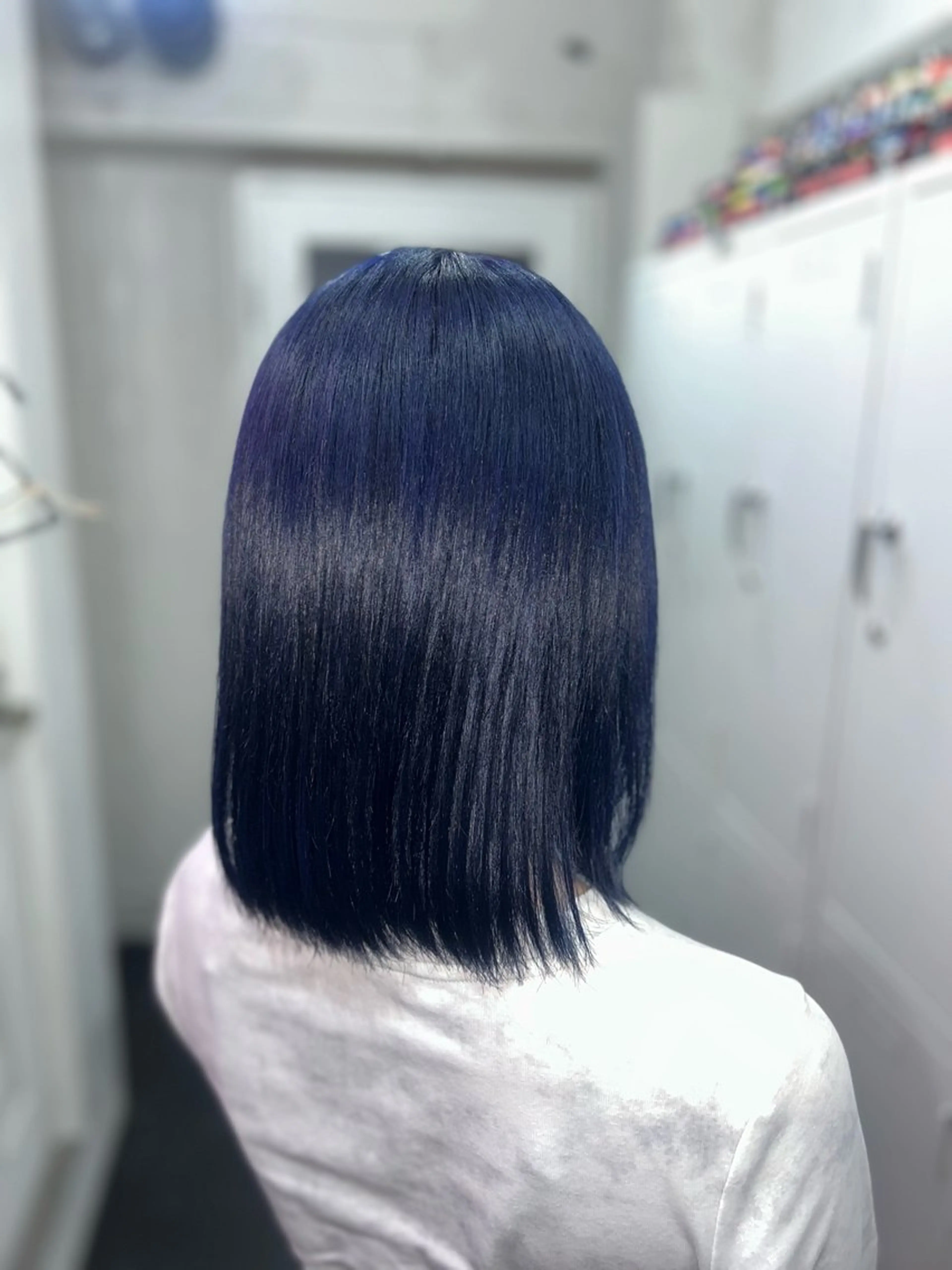 ミディアム ヘアカラー 🪼モモカ/デザイン ハイトーンカラー🪼のヘアスタイル