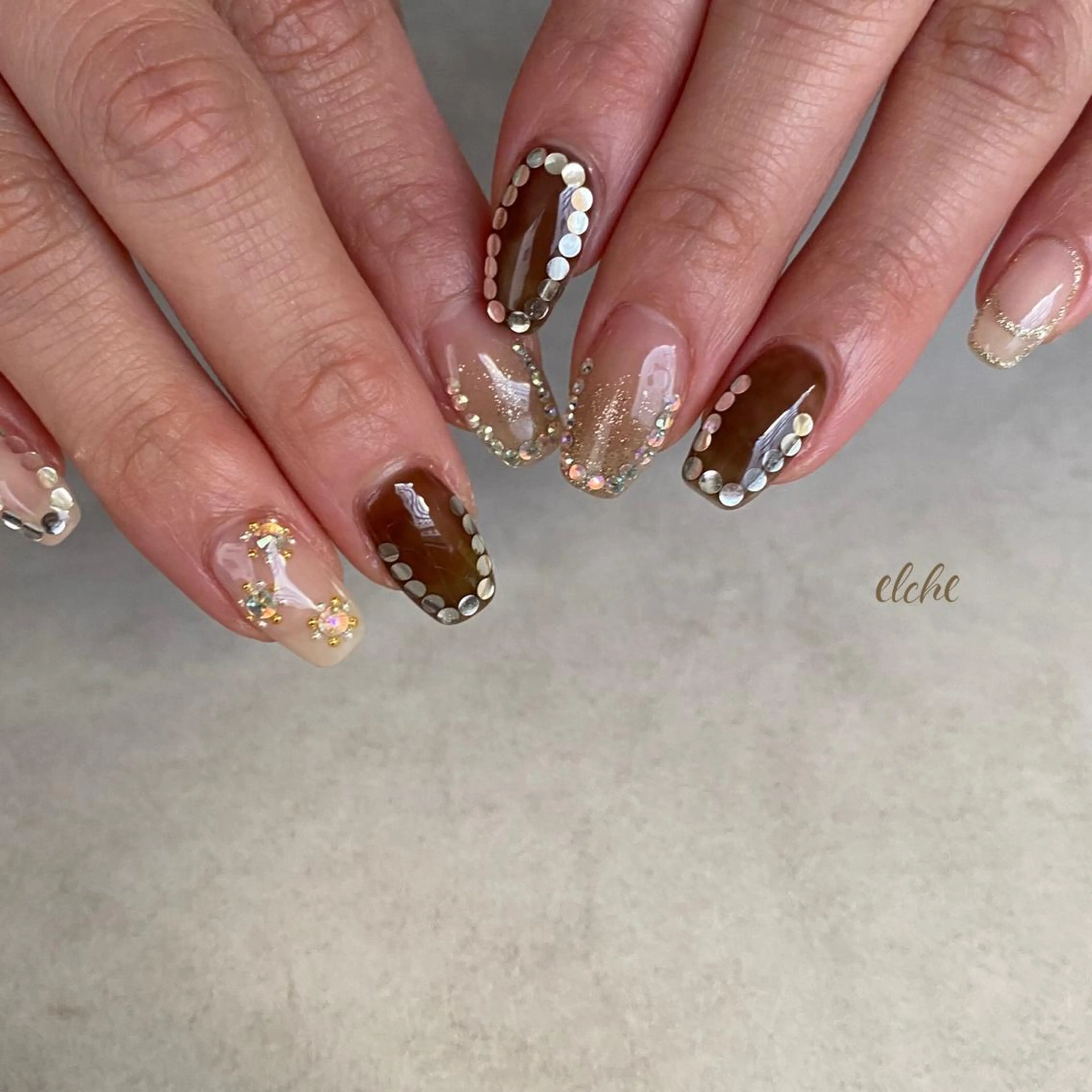 ネイル アートネイル Rio 𓍼のネイルデザイン