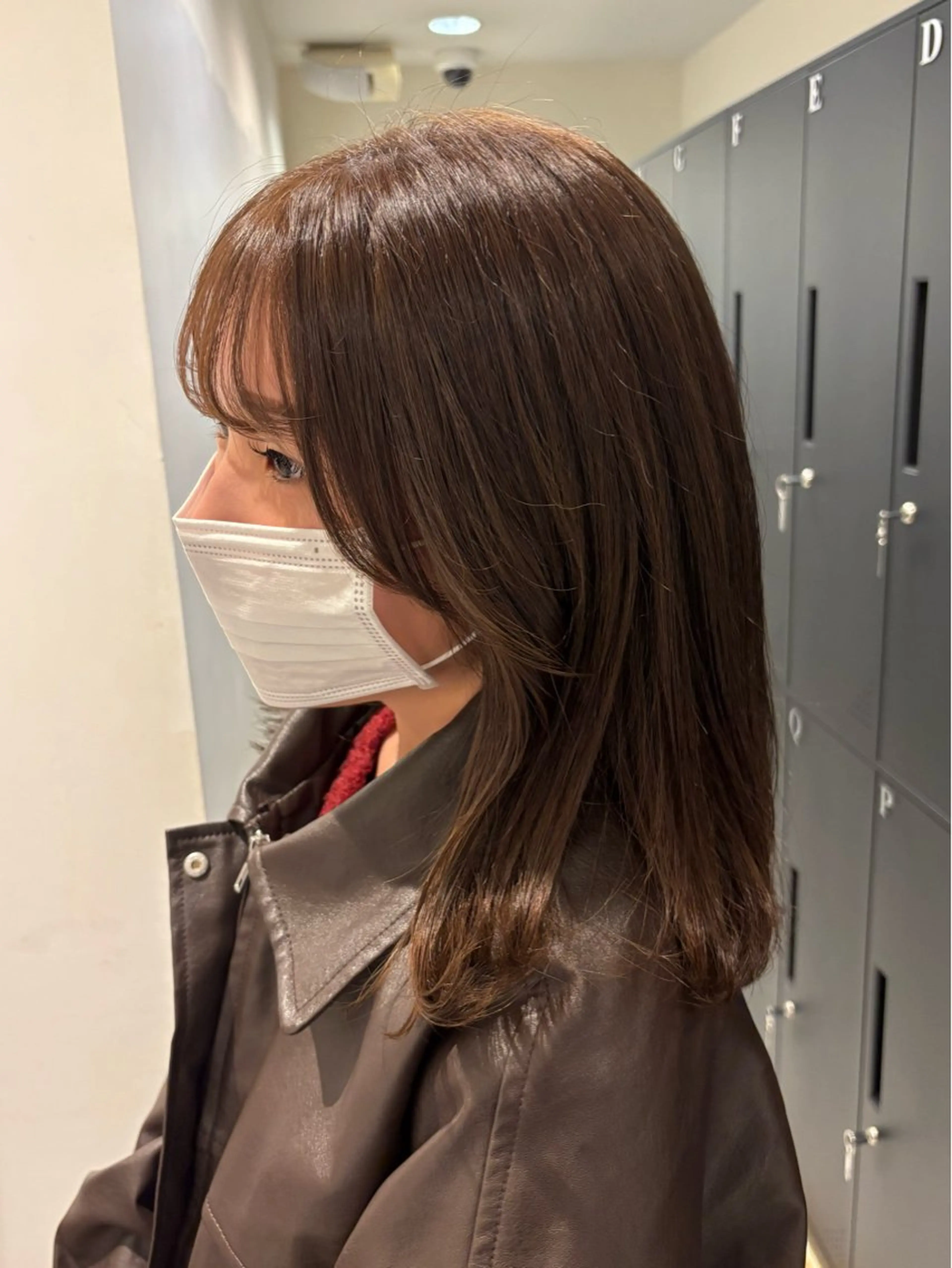 カラー 秋山 琉羽のヘアスタイル