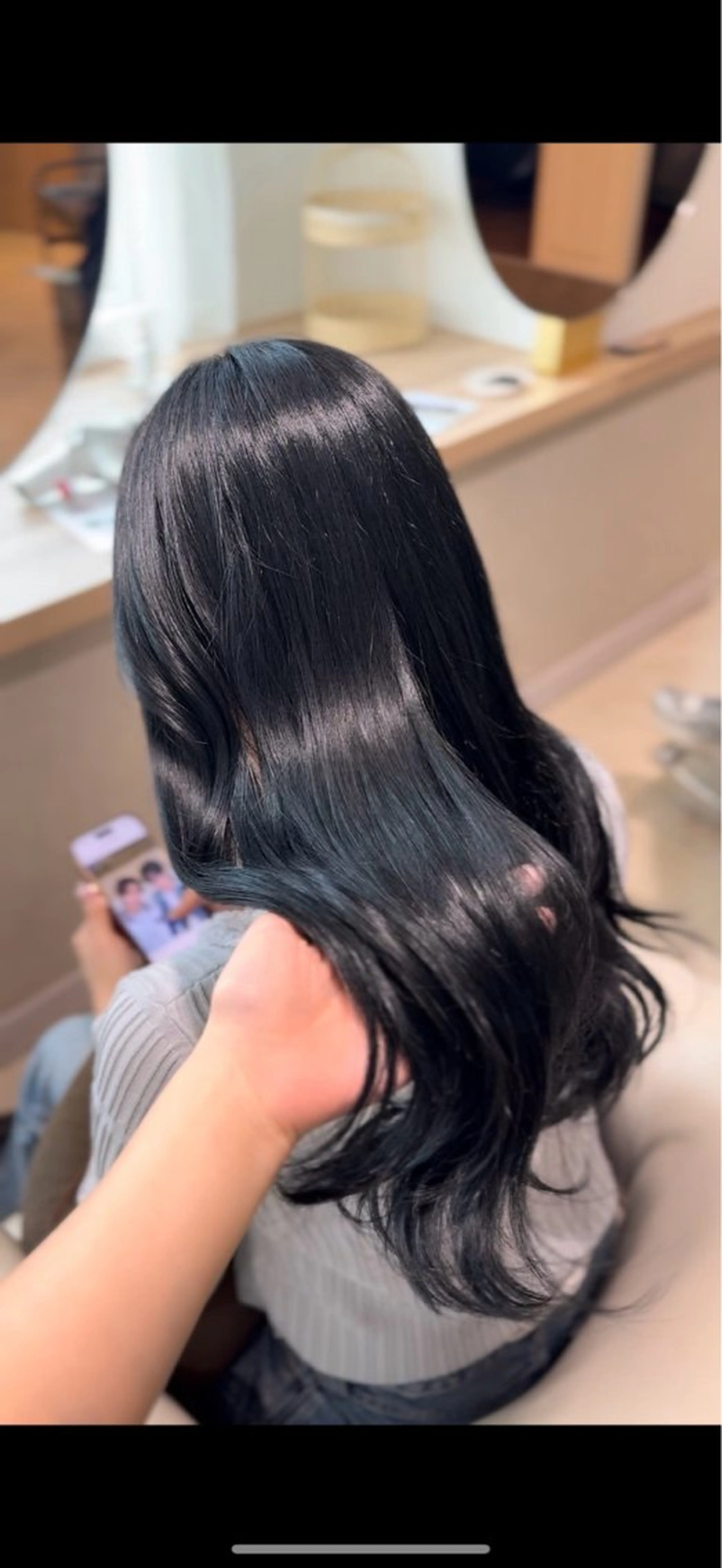 ロング カラー ヘアカラー トリートメント 🎀髪質改善/艶カラ ー/大宮/そら🎀のヘアスタイル