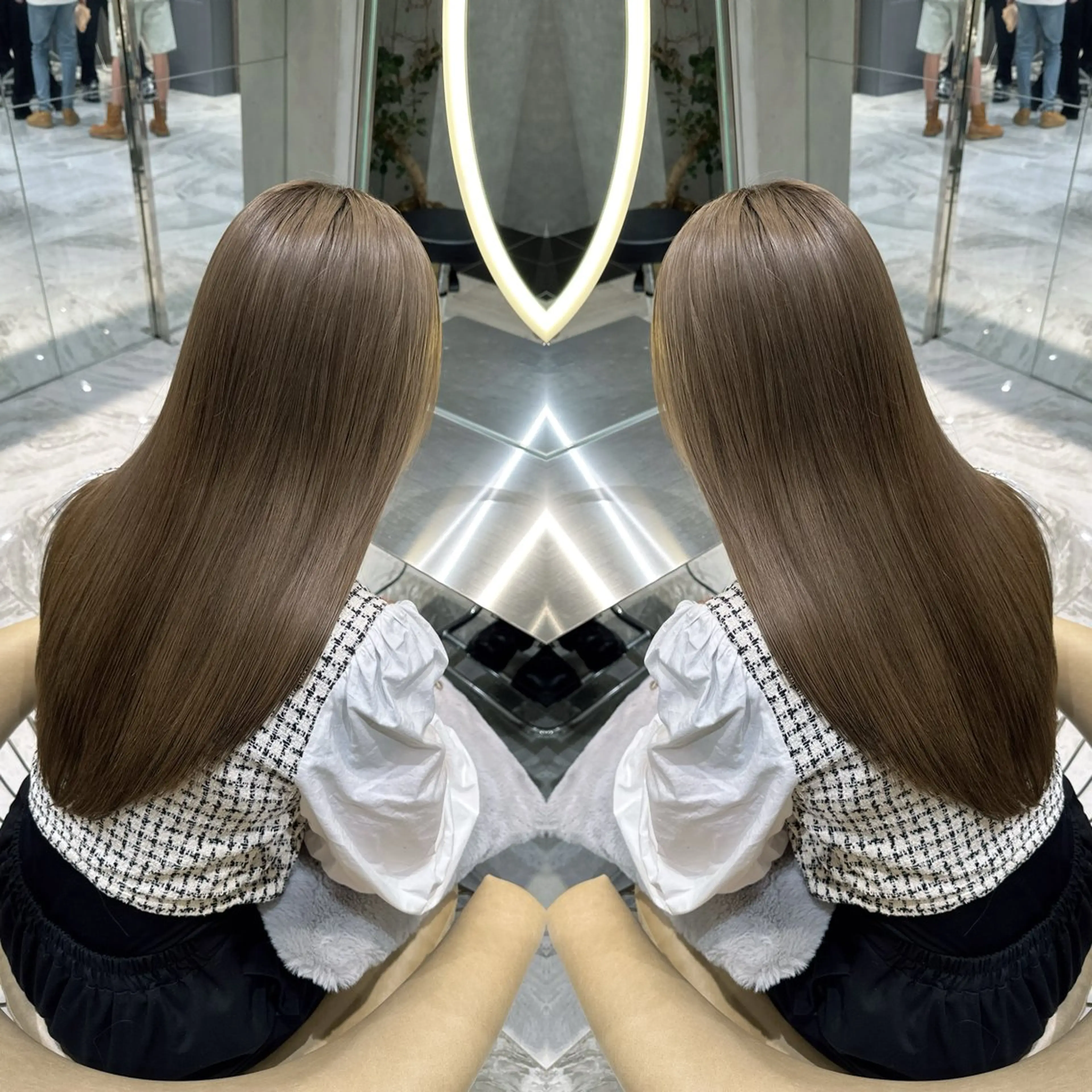 ロング カラー ヘアカラー 透明感✖️暖色 shuheiのヘアスタイル