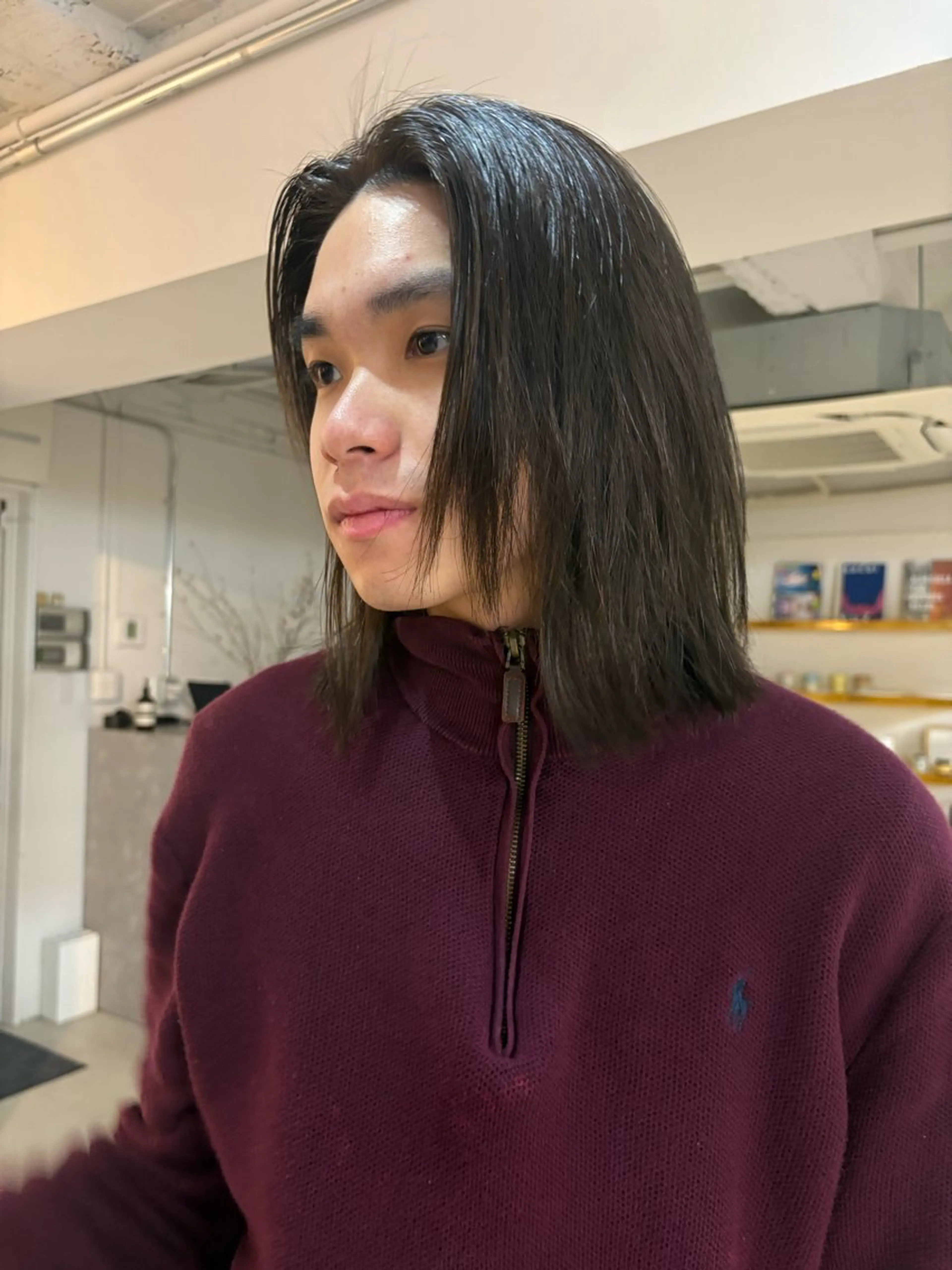 カラー ヘアカラー 浪瀧 優季のヘアスタイル