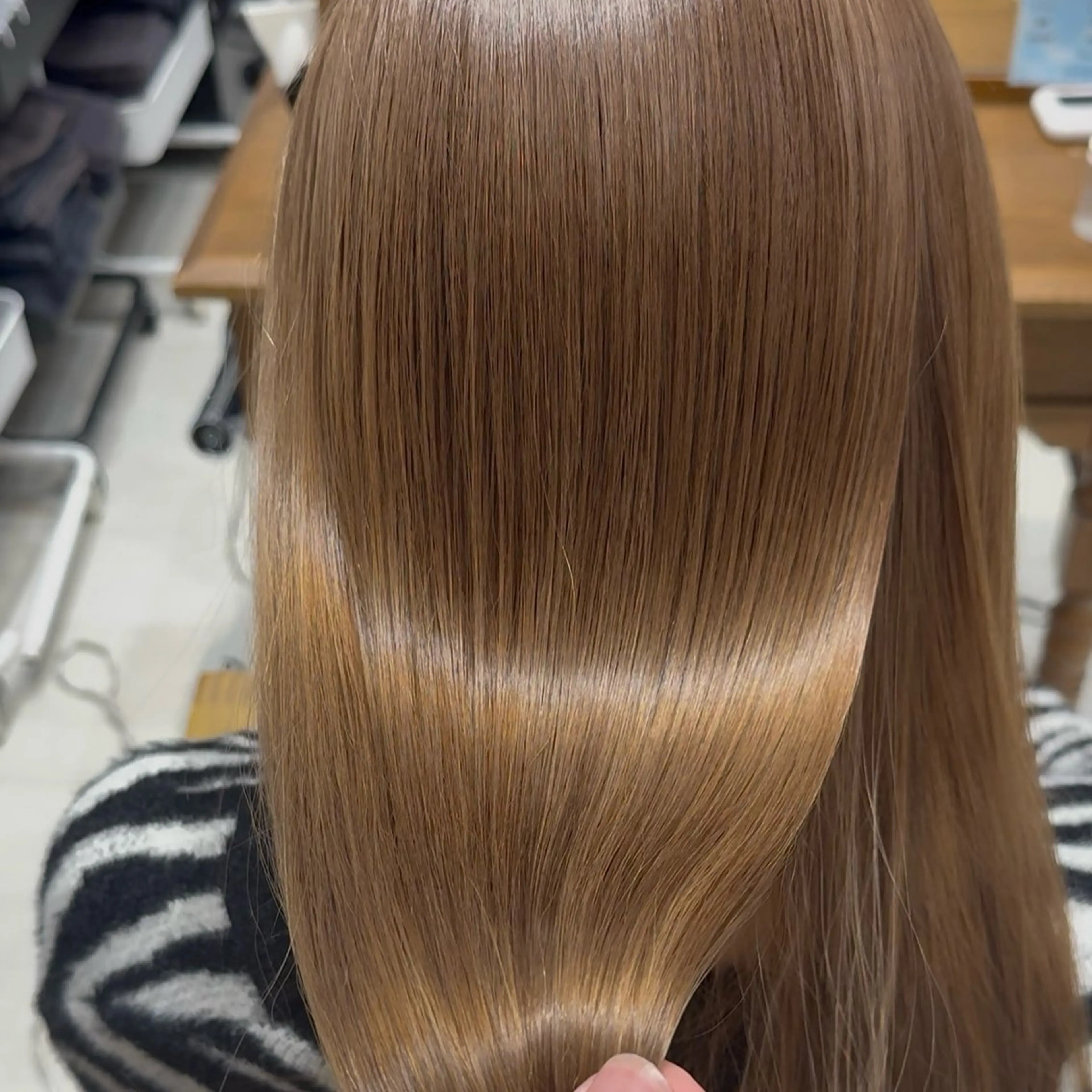 ロング 縮毛矯正 縮毛矯正／ 堺 健人のヘアスタイル