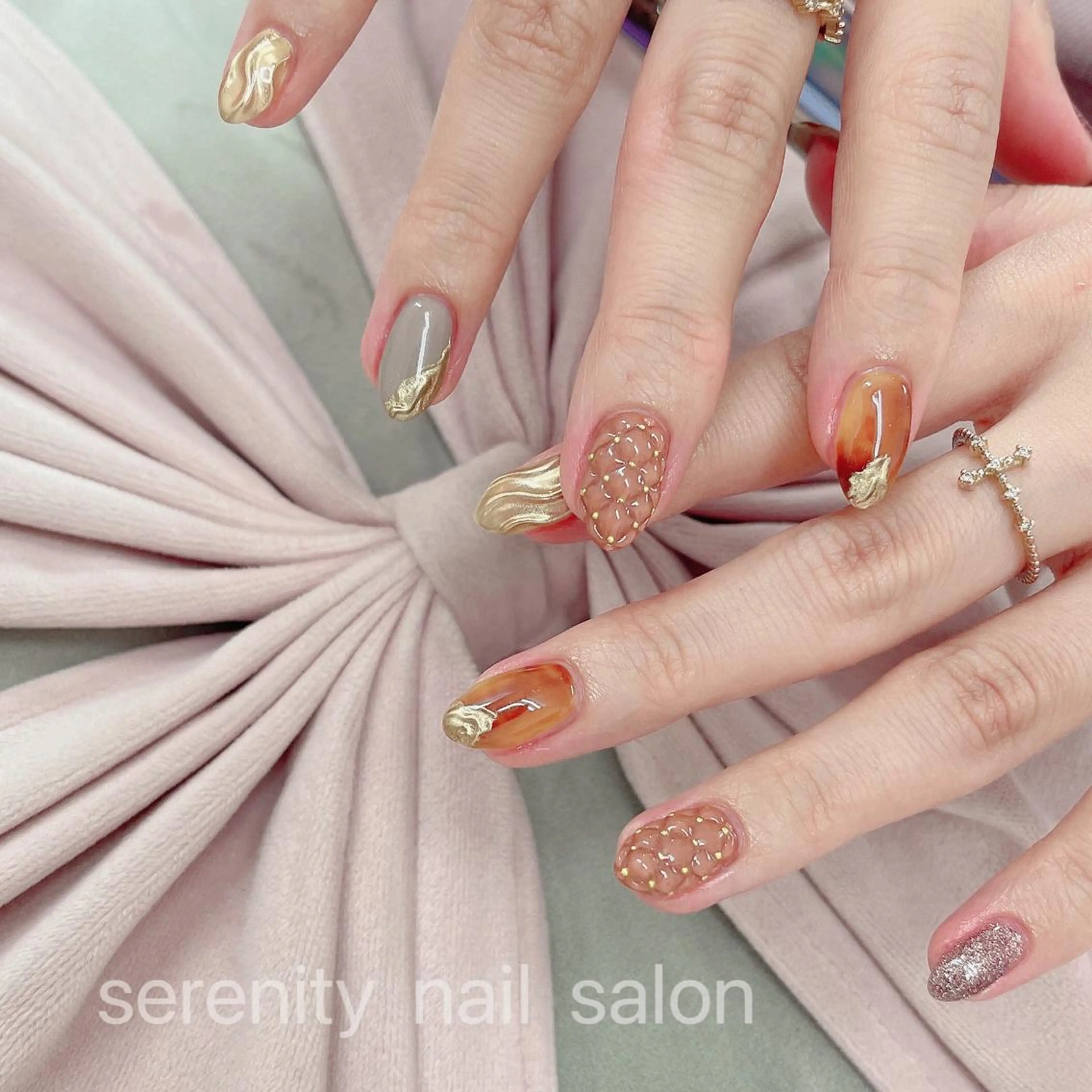 ネイル ハンドネイル ハンドケア ✨Serenity Nail salonのネイルデザイン