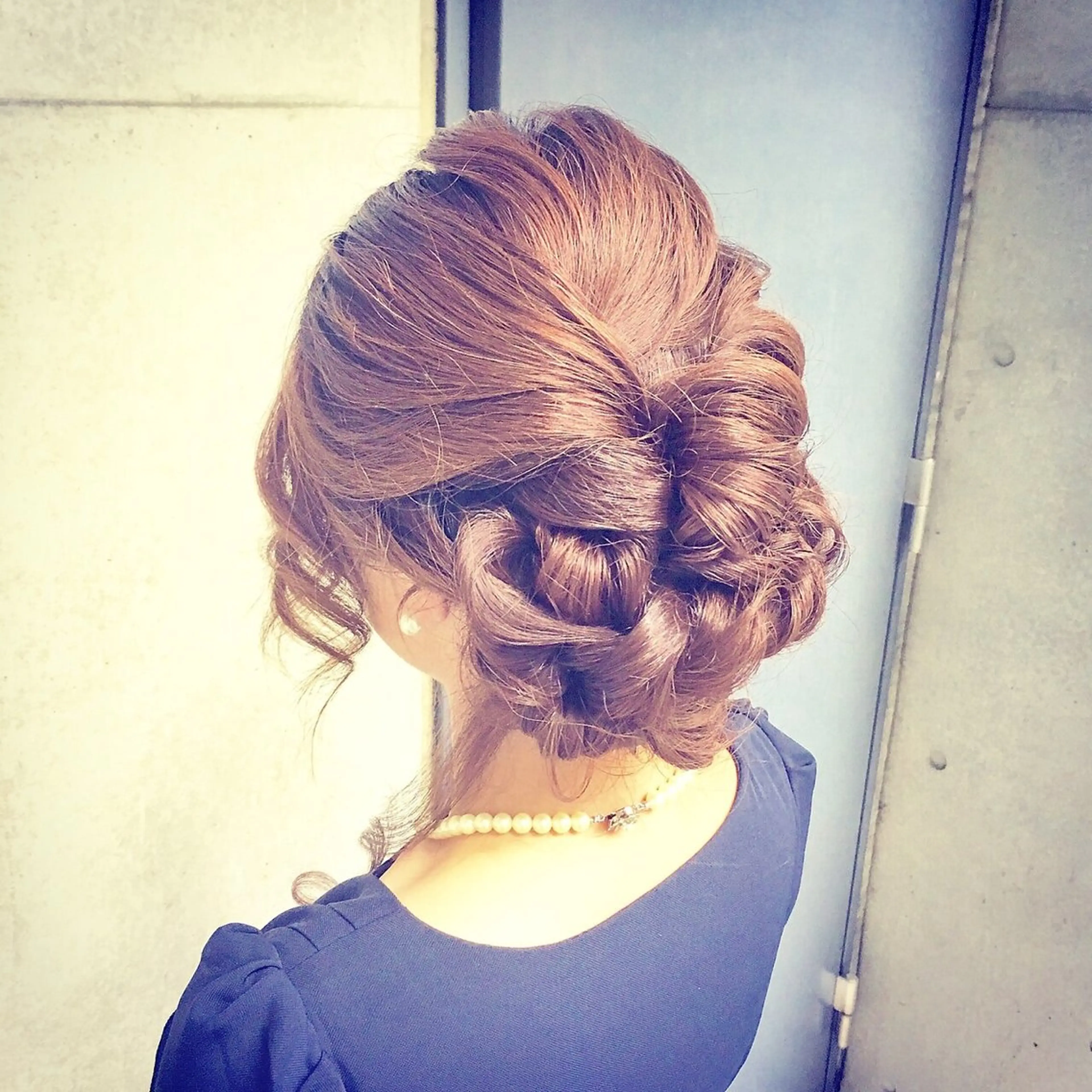 ヘアアレンジの写真