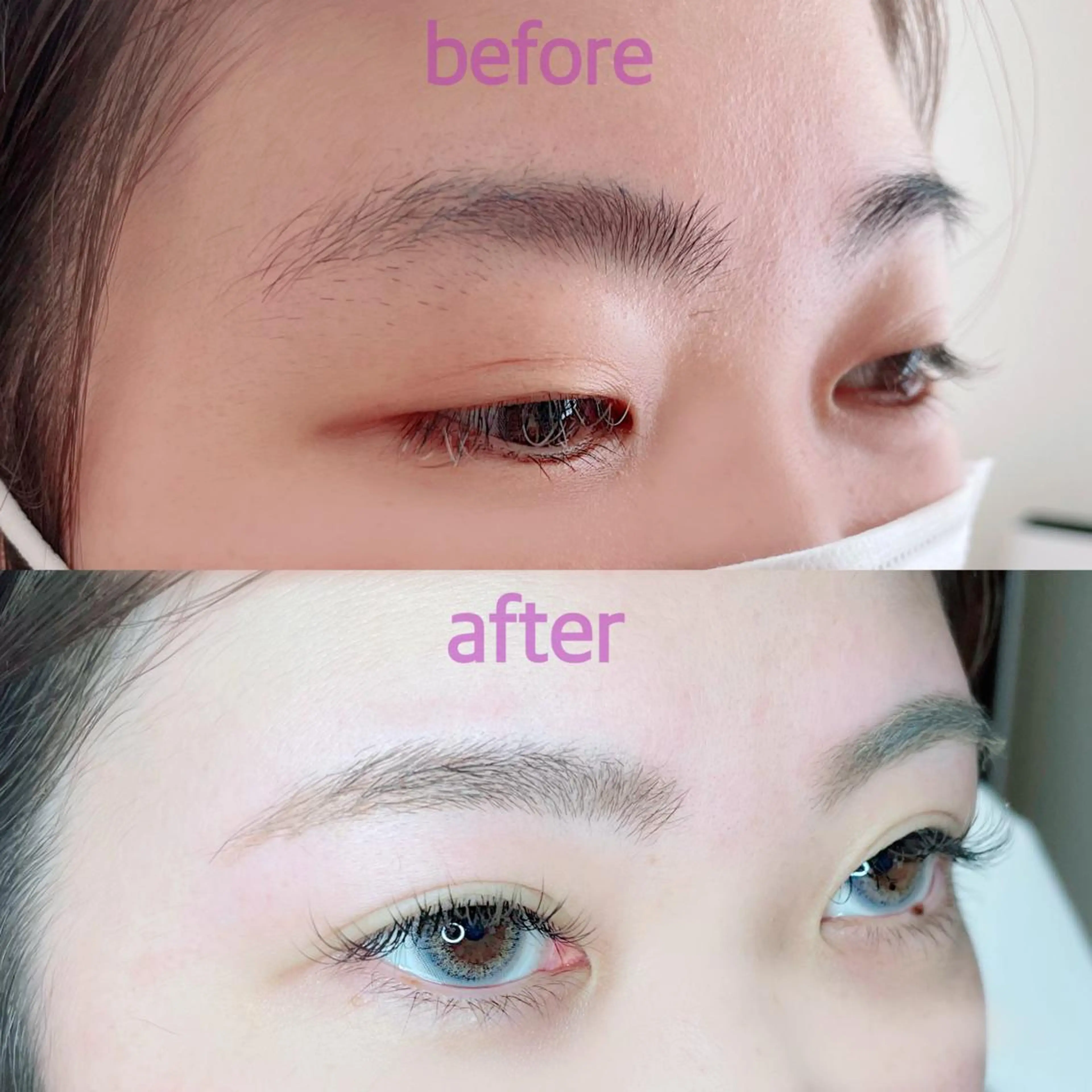 メンズ マツエク・マツパ マツエク パーフェクトウィンク ちぢいわみのりのマツエク・マツパデザイン