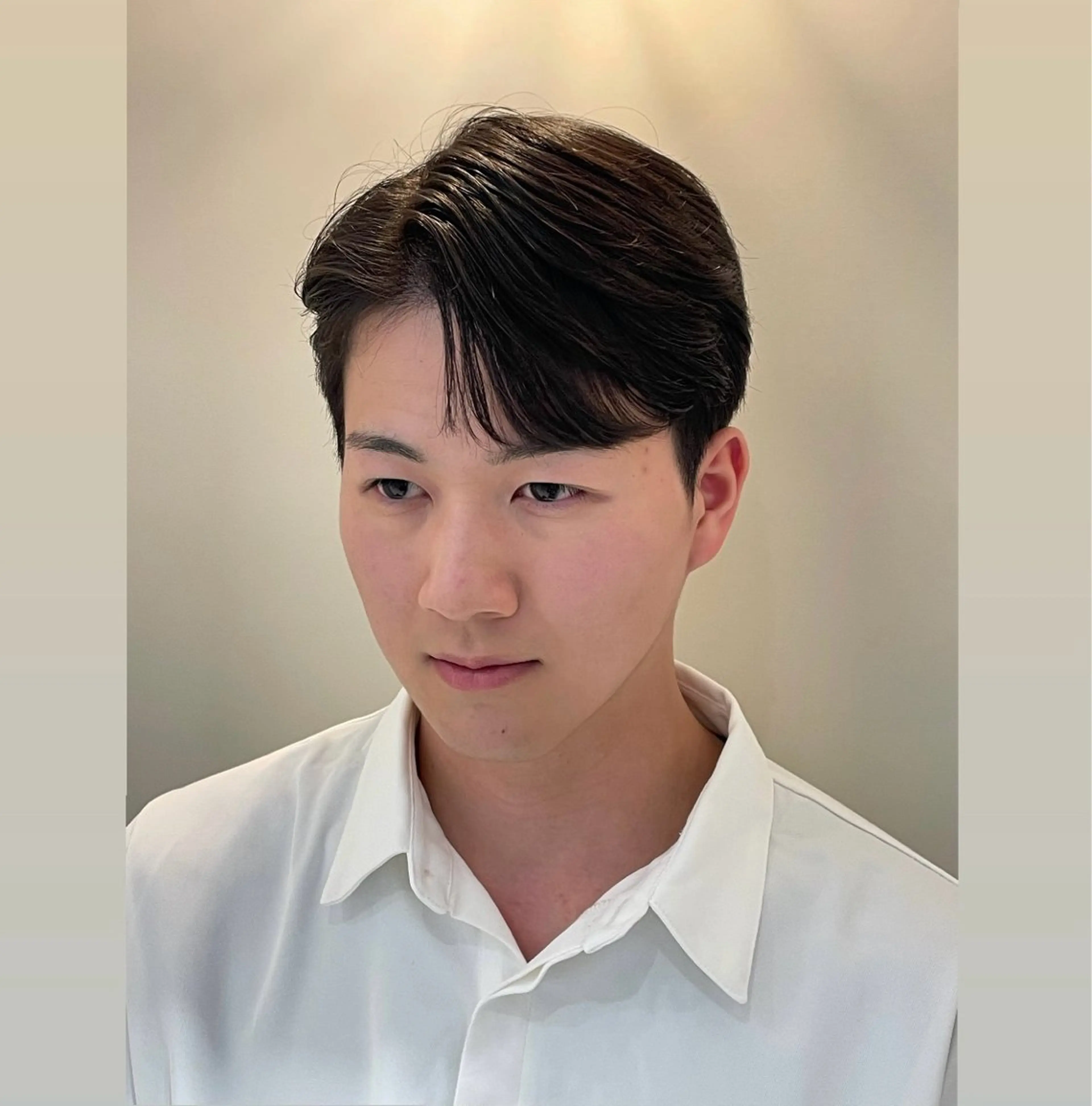 メンズ メンズ韓国風 カット ❤︎︎韓国ヘア❤︎︎ 𝑺𝒉𝒊𝒉𝒐のヘアスタイル