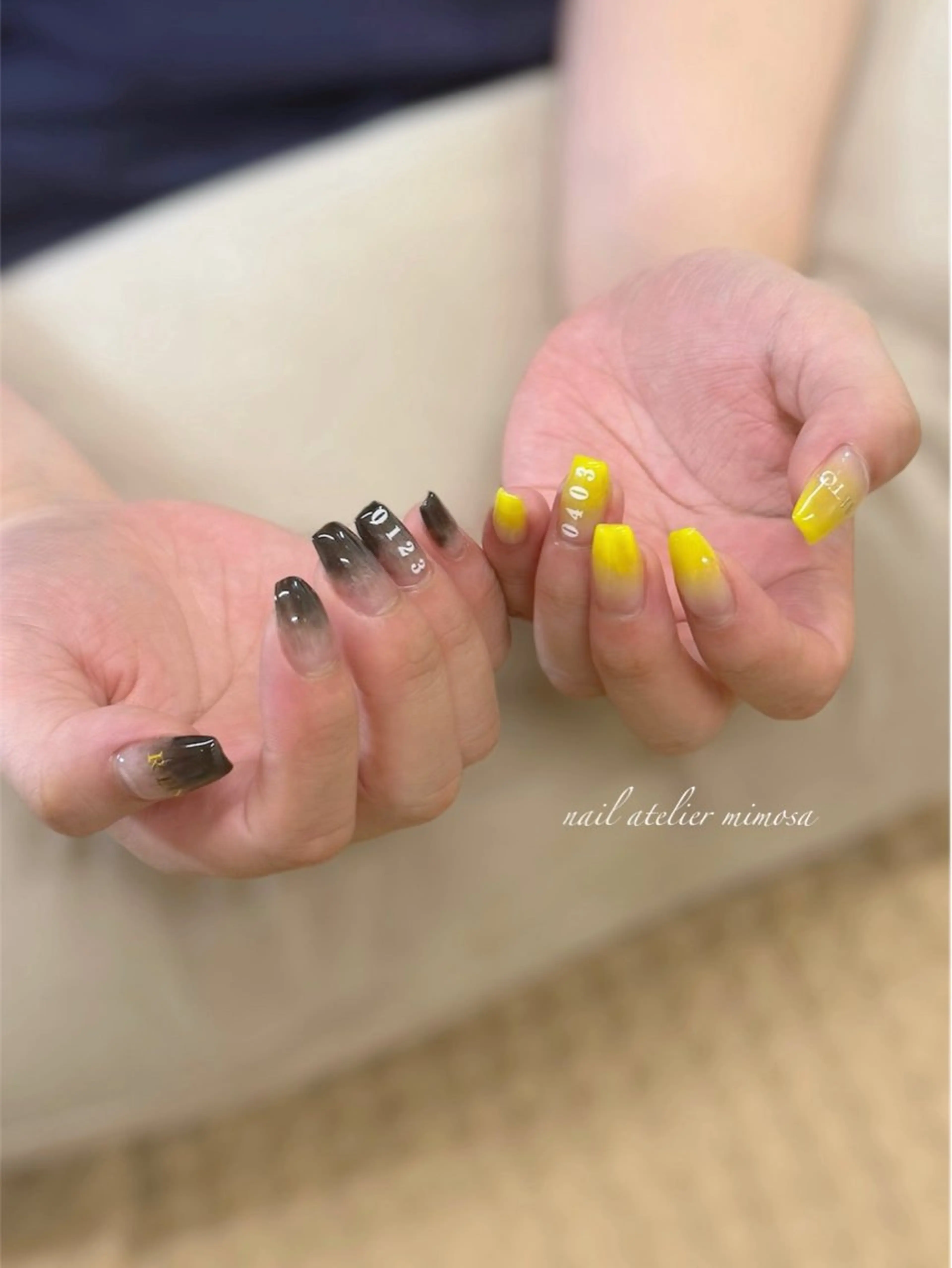 ネイル ハンドネイル アトリエ　ミモザ所属・いまむら あかりのネイルデザイン