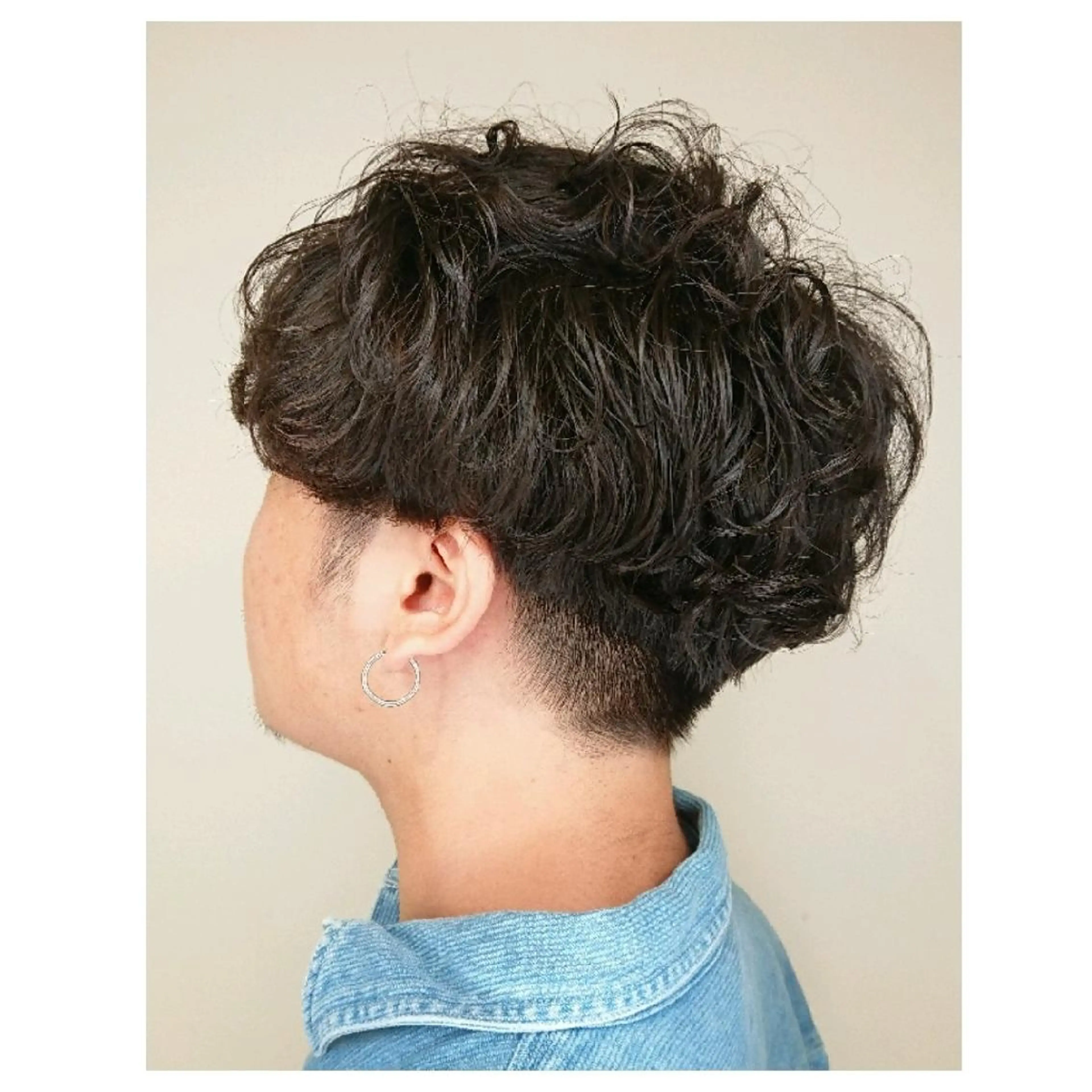 メンズ カラー パーマ ヘアアレンジ マッシュ メンズパーマ ブリーチ/ヘアケア/ 艶髪/イギチハルのヘアスタイル