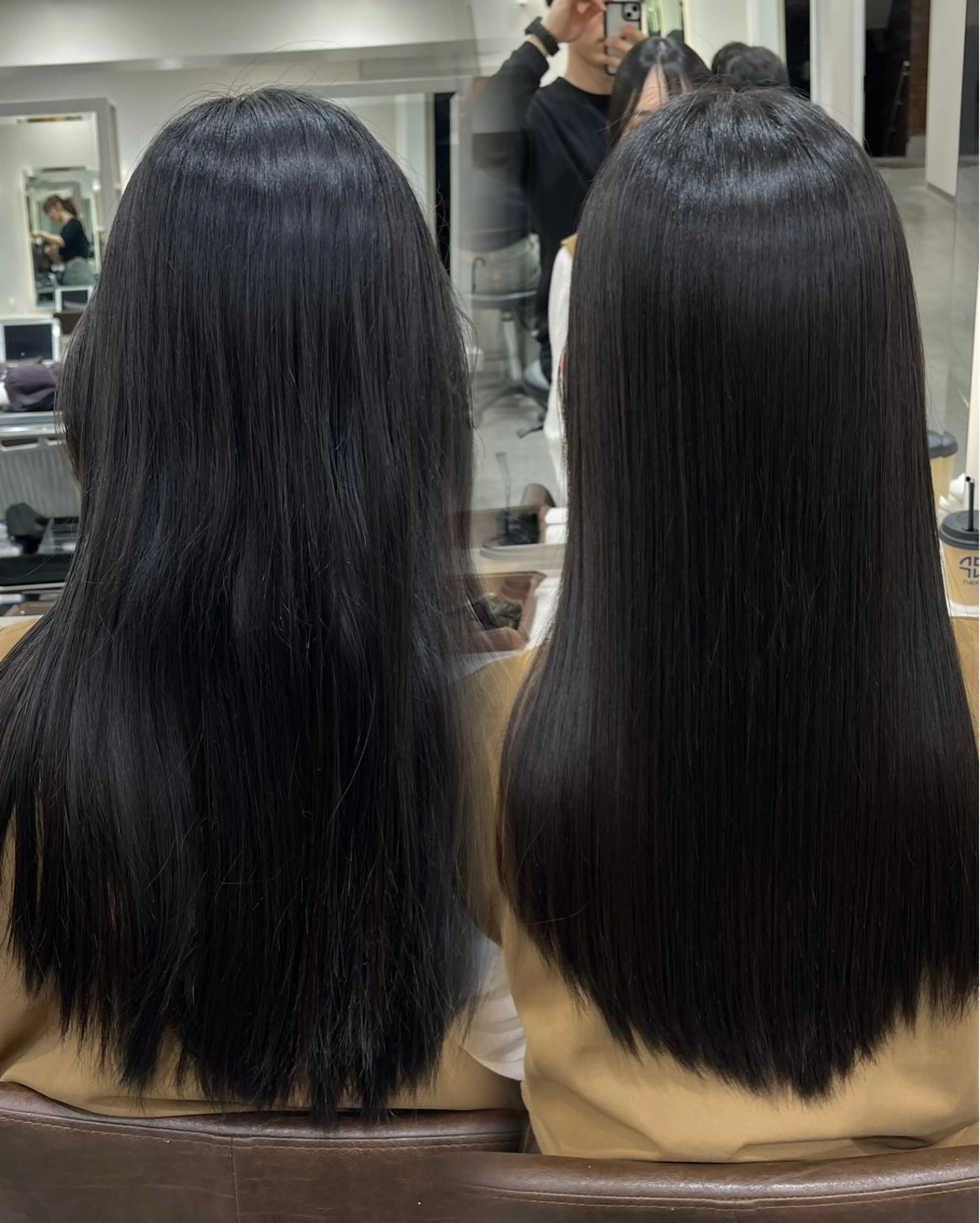 セミロング パーマ 髪質改善 縮毛矯正 縮毛矯正 特化生田のヘアスタイル