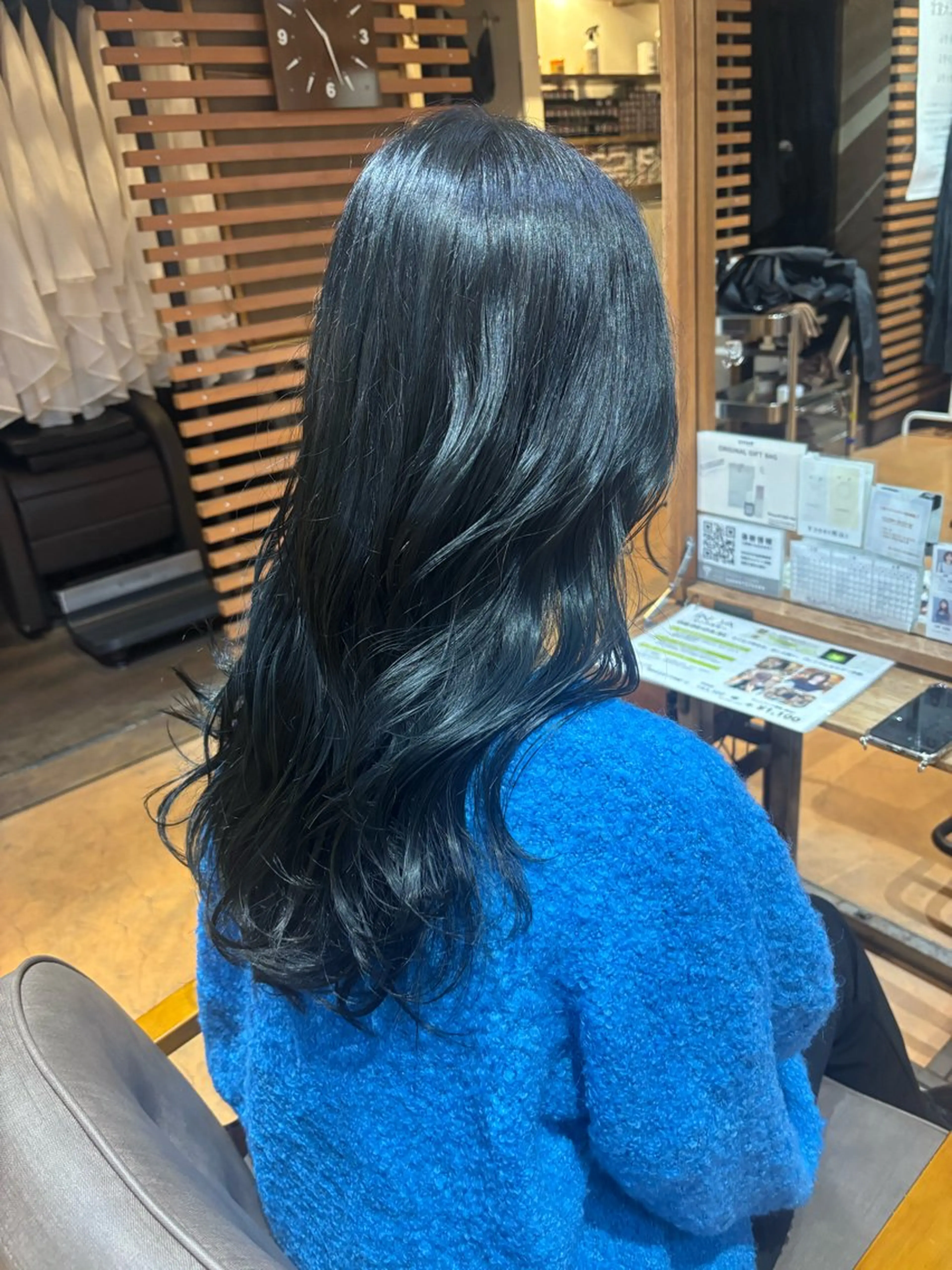 ロング カラー ヘアカラー カヤノ/ストレート /艶カラーのヘアスタイル