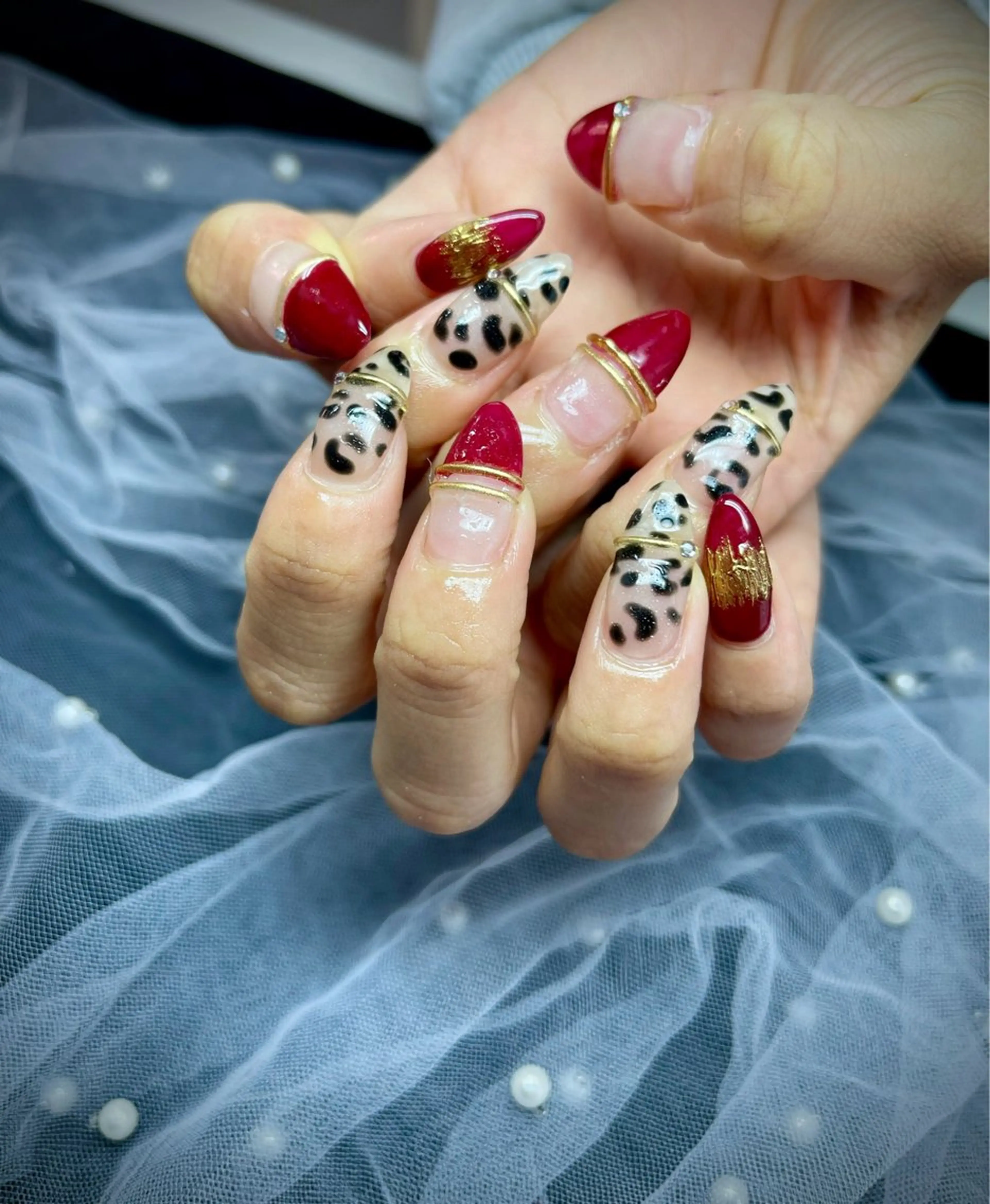 ネイル アニマル柄 CREA nailsalonのネイルデザイン