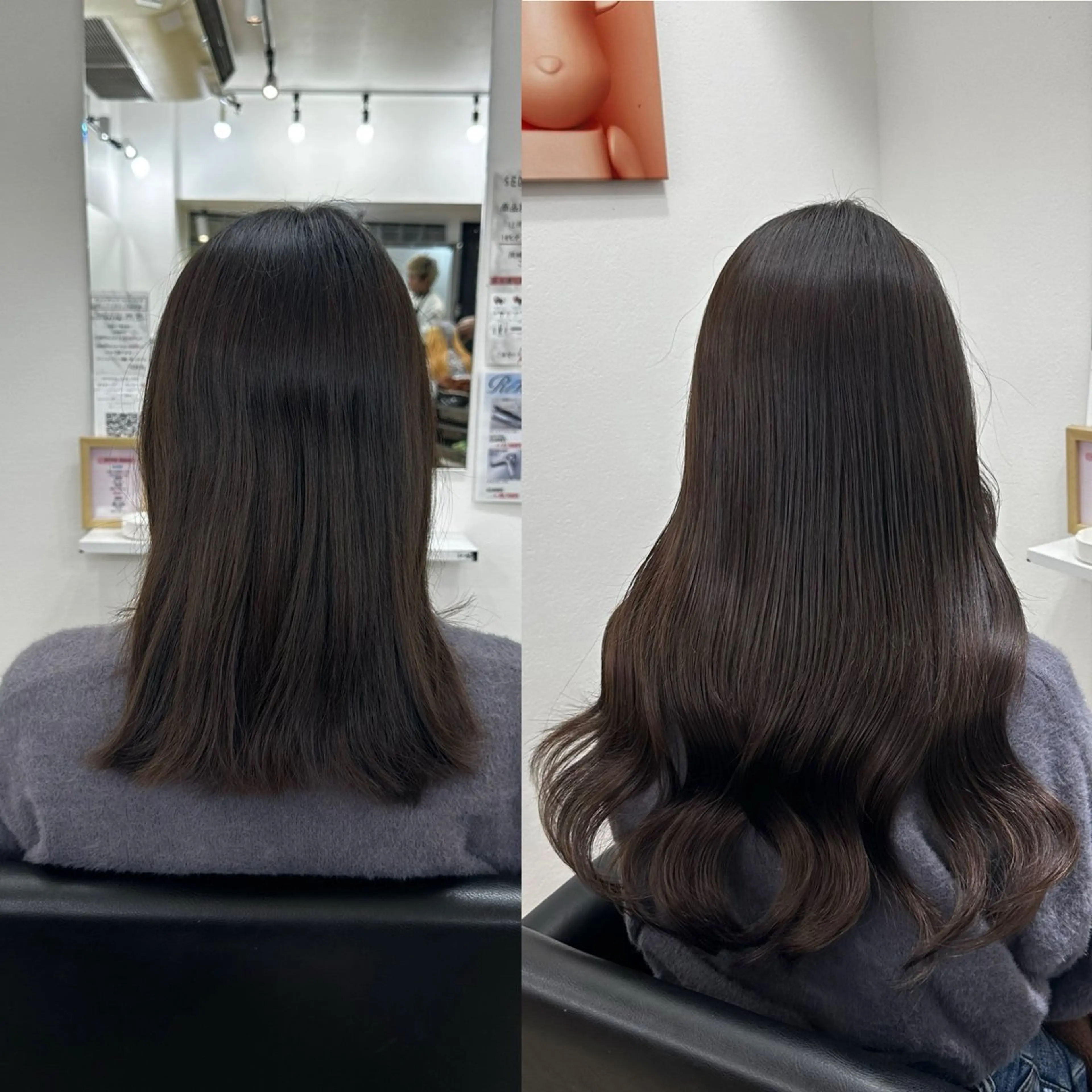 ロング シールエクステ エクステ 韓国風ヘア レイヤーカット ハイトーン/エクステ 韓国風/y2kカイラのヘアスタイル