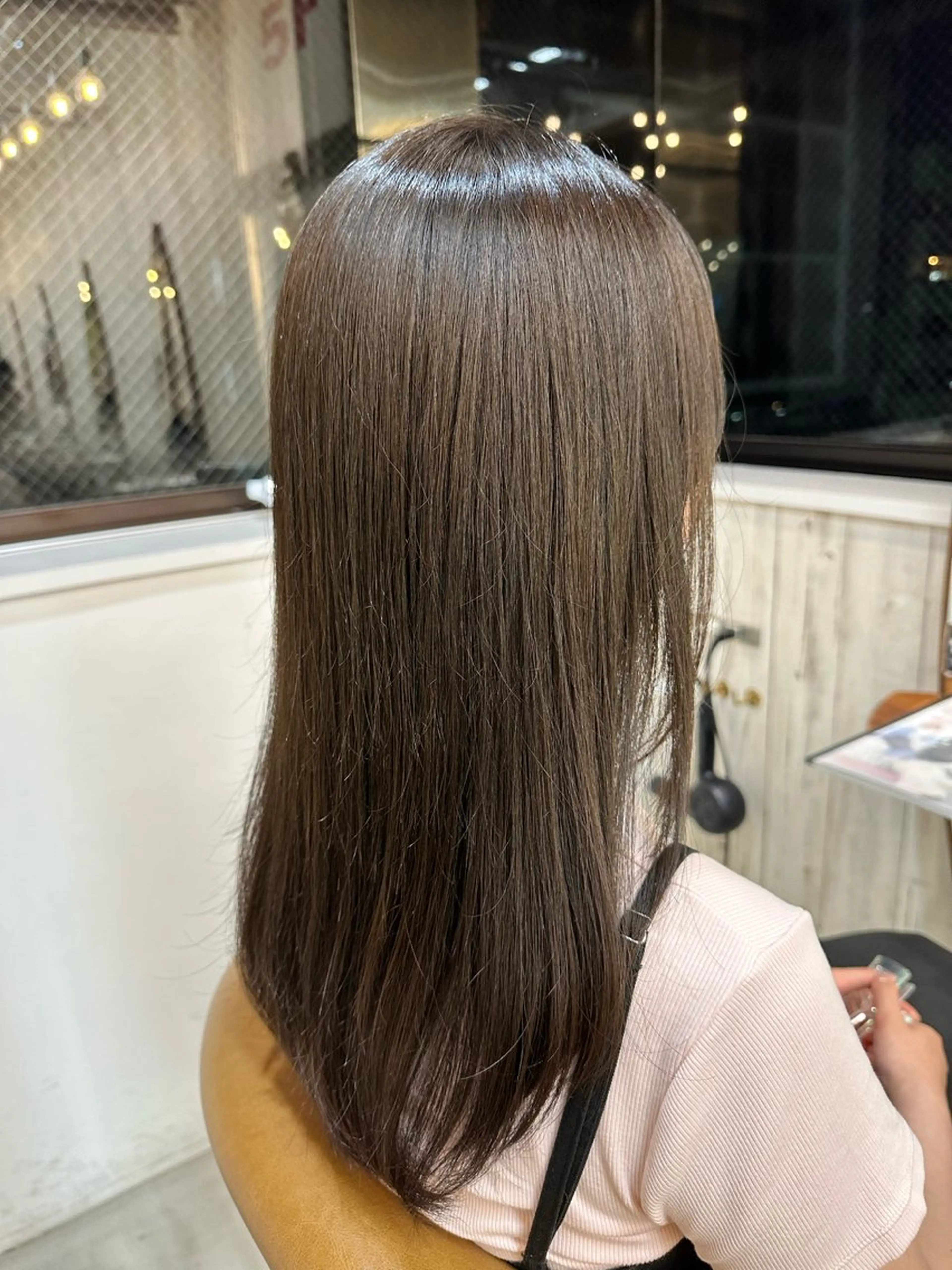 ロング カラー 巻ける縮毛矯正✨ ボブ/ショートともきのヘアスタイル